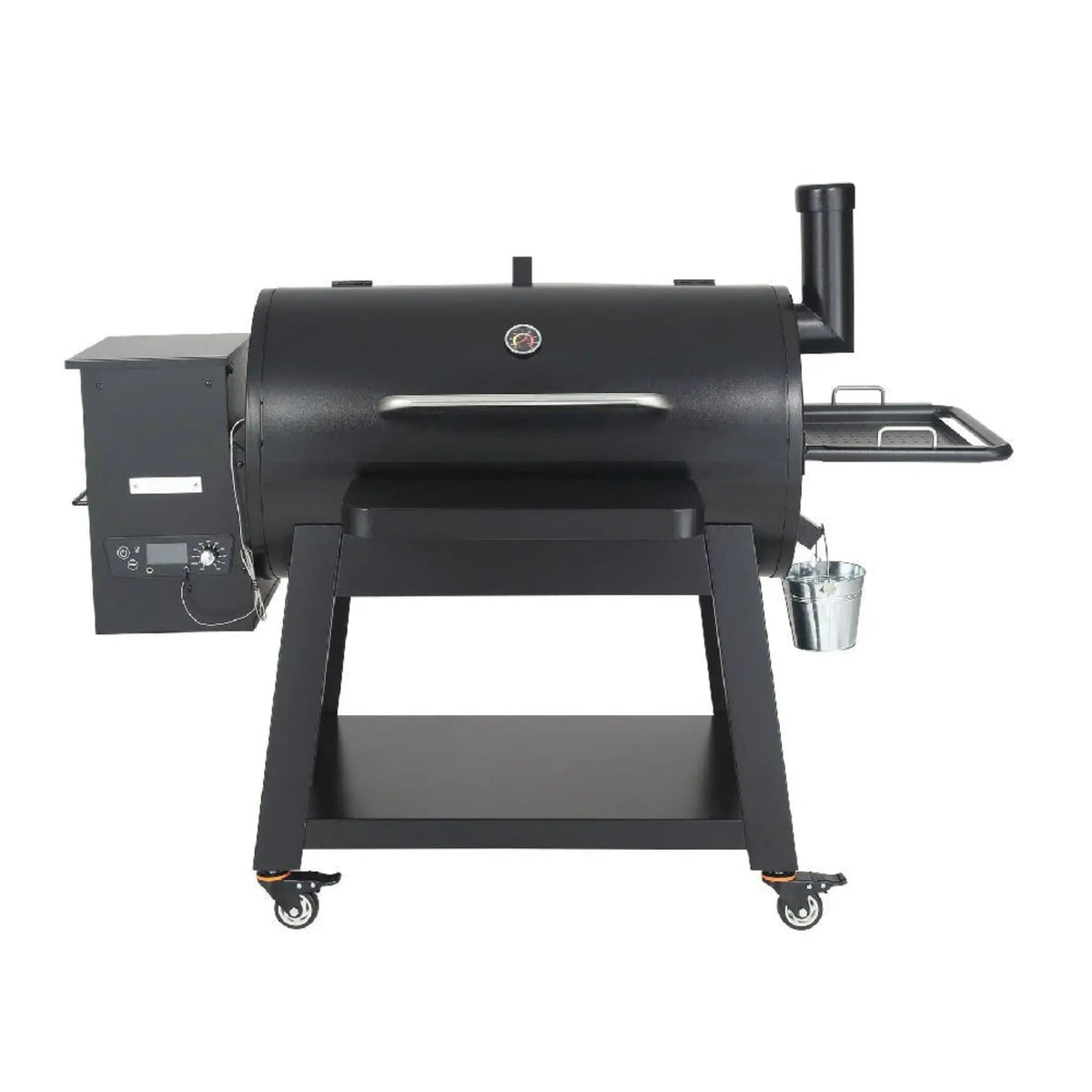 62-Inch Heavy-Duty Portable Wood Pellet BBQ Grill With Cart | 62 Inch | Wood | Outdoor Grill