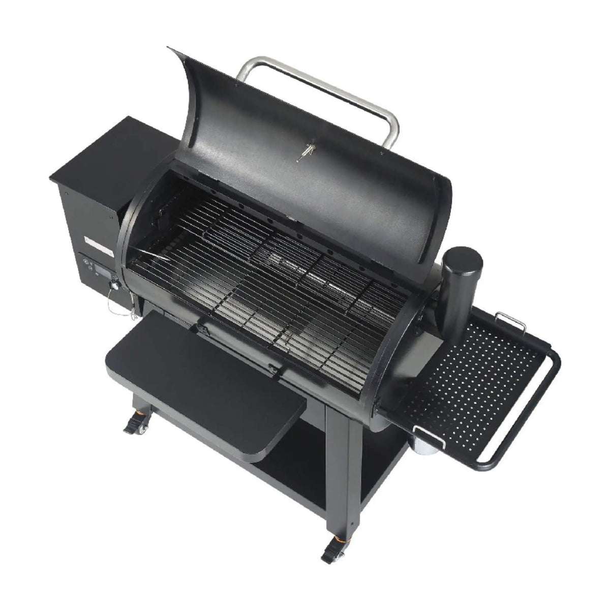 62-Inch Heavy-Duty Portable Wood Pellet BBQ Grill With Cart | 62 Inch | Wood | Outdoor Grill