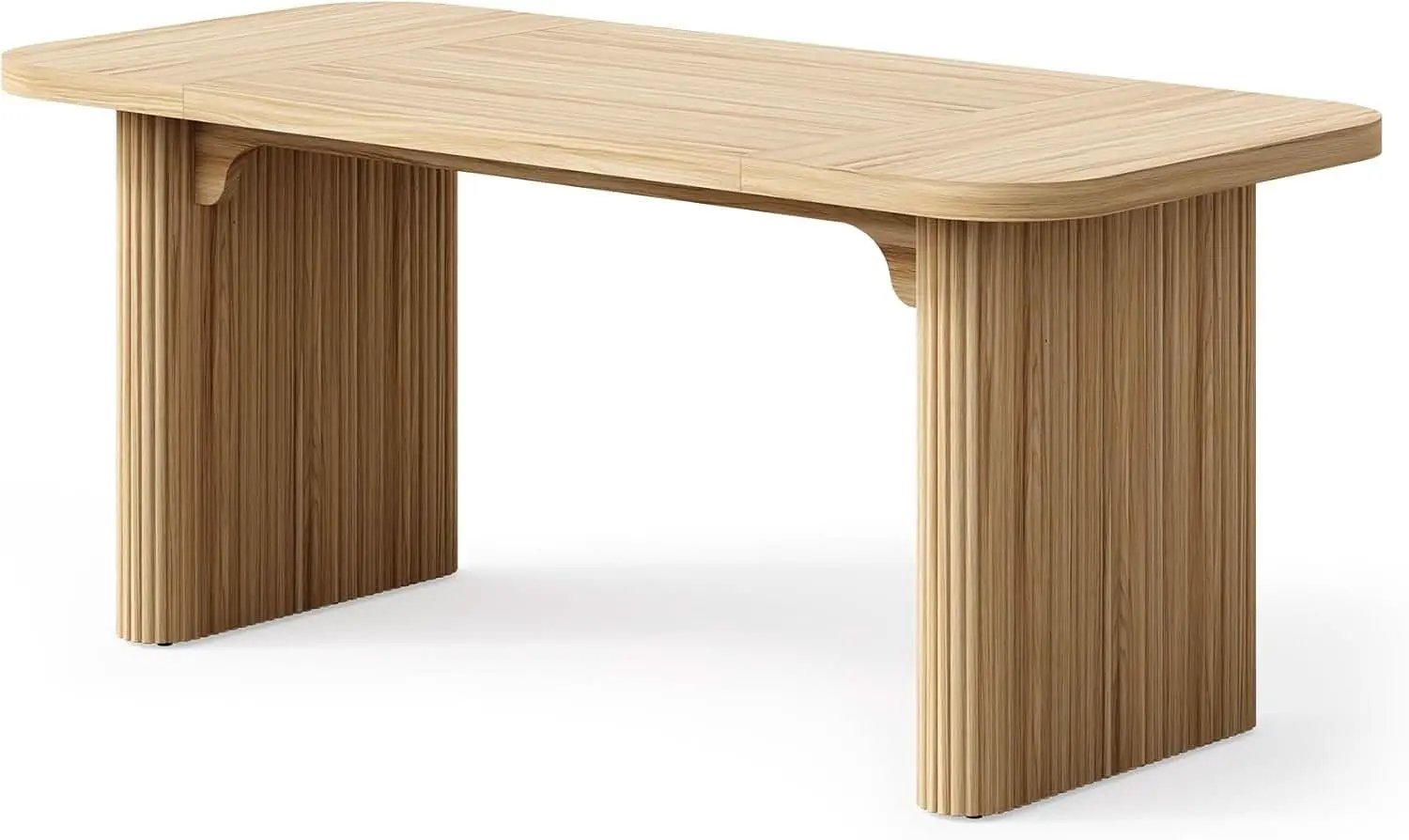 62 Inch Home Office Computer Desk Textured Double Base from PriceLows™