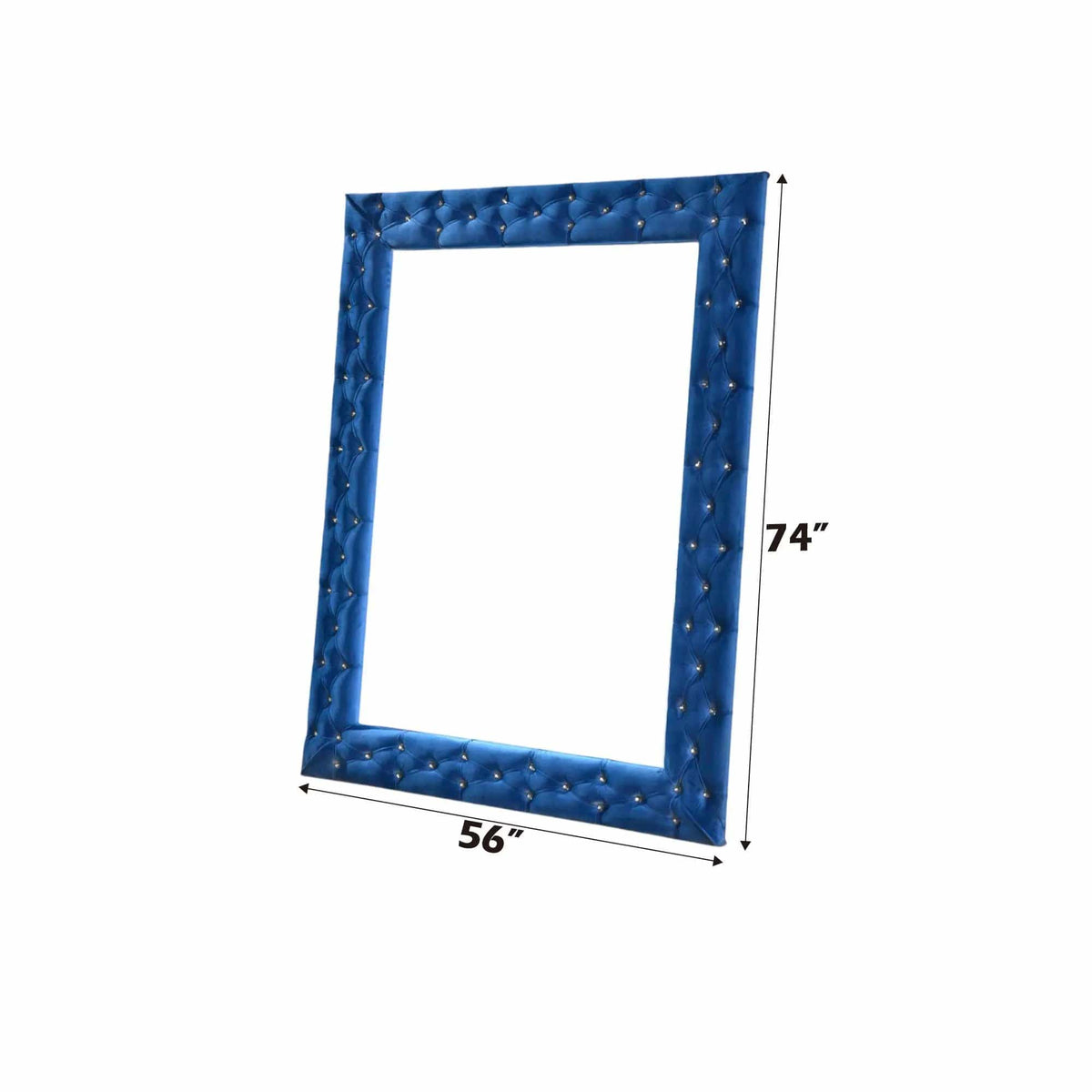 Dante Floor Mirror | 7 x 56 x 74 in | Crystal | Home