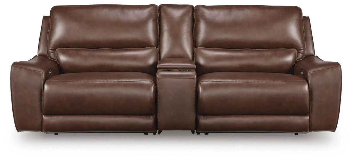 DeepWakes Power Reclining Sectional | Chaise Included | Ultra-Stylish Design | 130 Inch Length