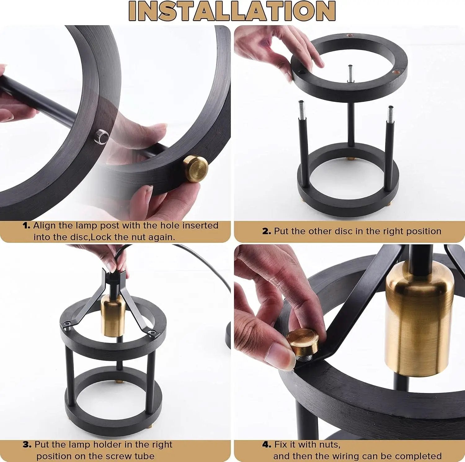 Black Farmhouse Pendant Lights With Adjustable Cords from PriceLows™