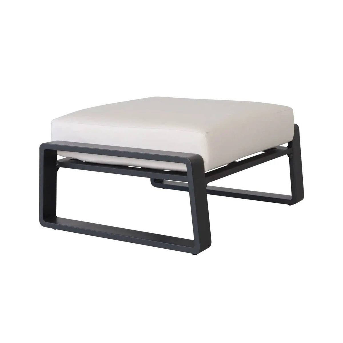 Pedal, Seat Cushion Tino Tino Ottomans (Set of 2) Light | 29.72 x 26.38 x 12.6 in | Aluminum | Brown