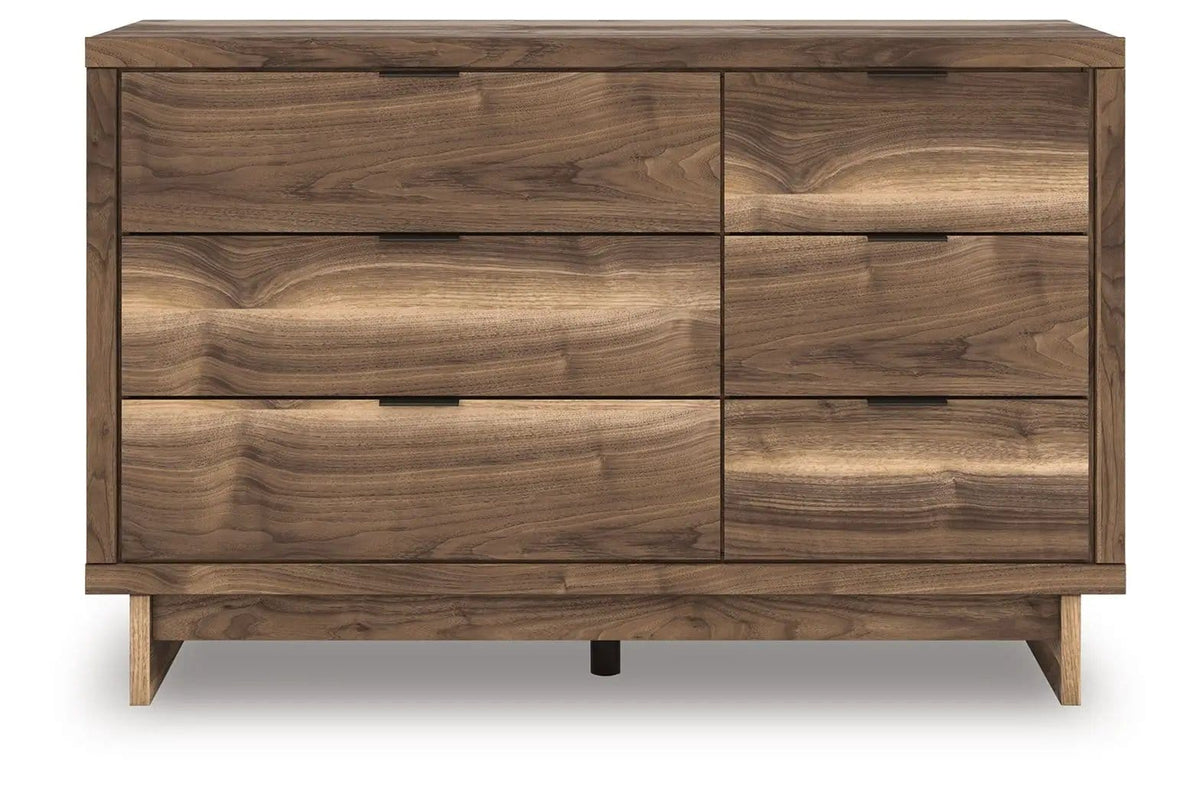 Chirason Six Drawers Dresser | 2 Pieces | Bedroom Furniture | Bedroom