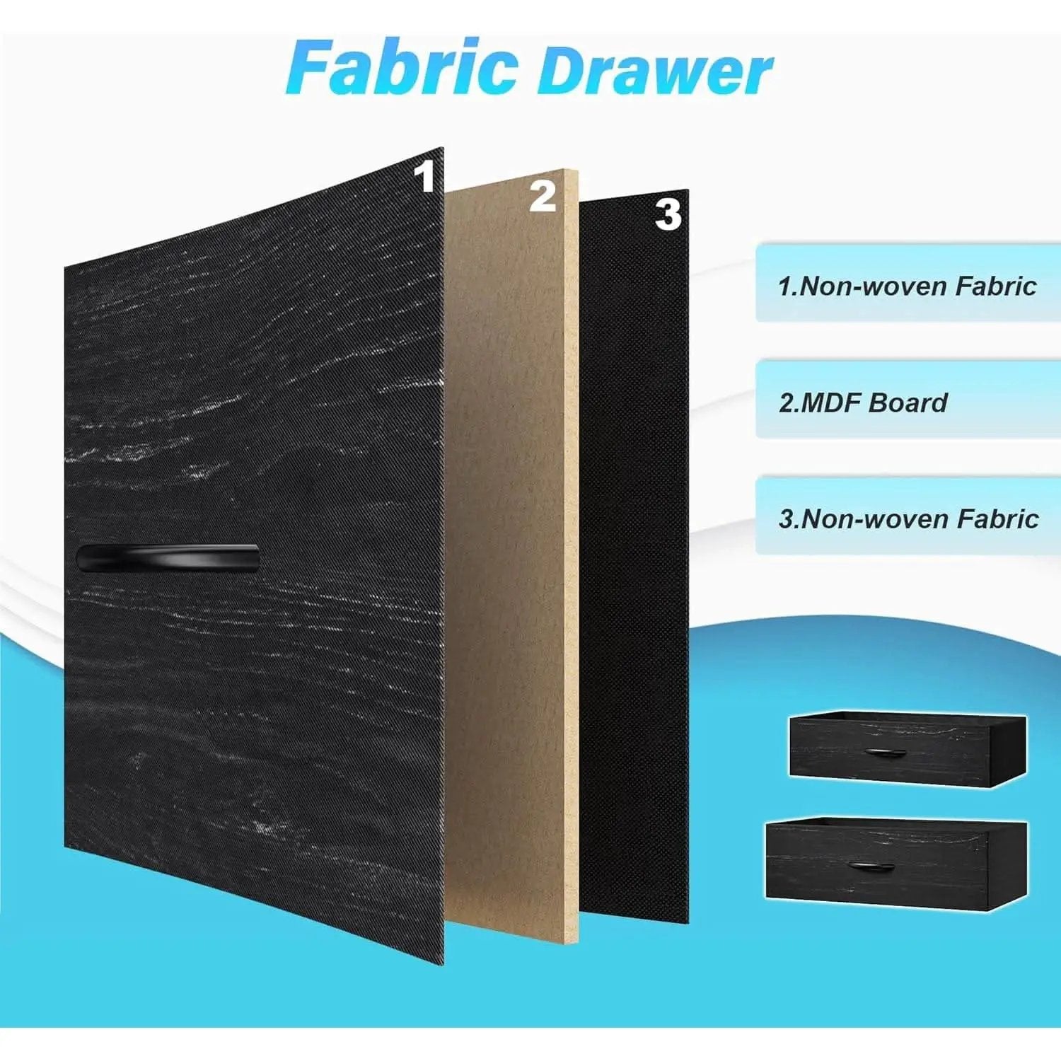 Black Dresser With 75 Inch TV Stand For Living Room from PriceLows™