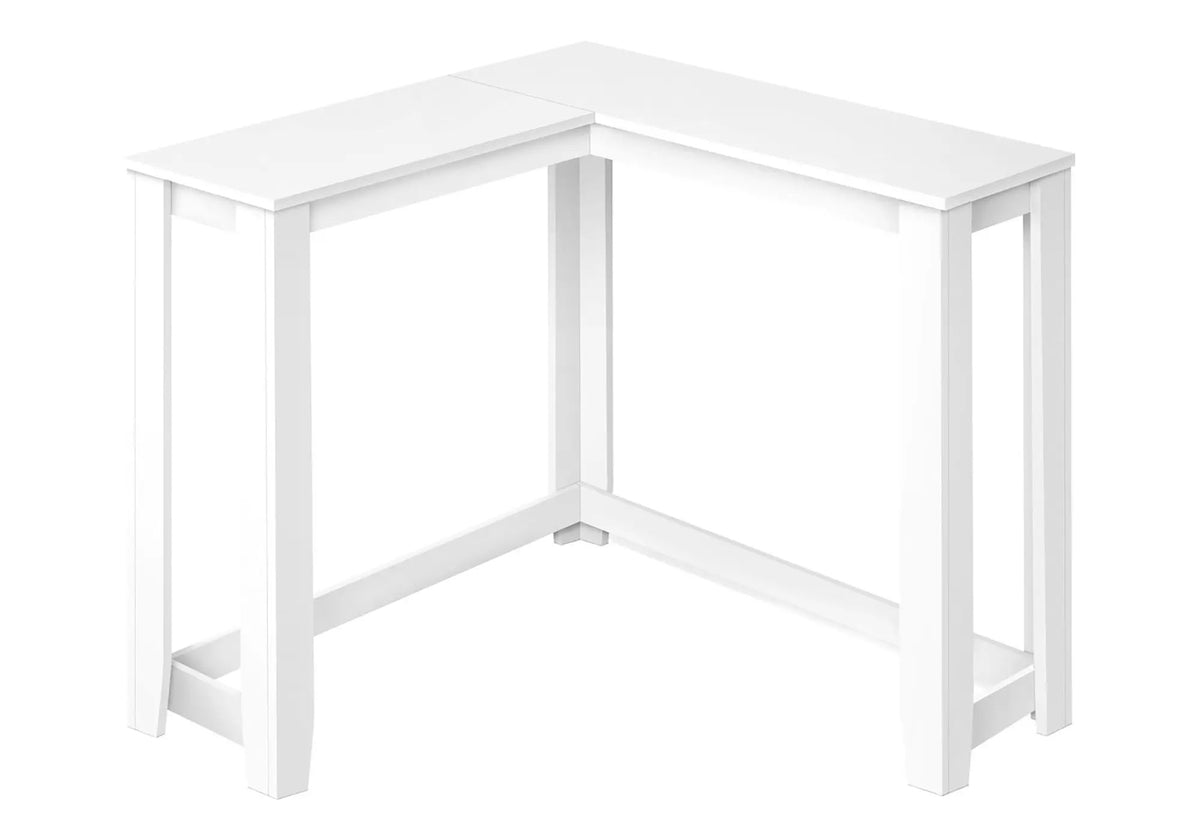 Corner Console Table | Unique Corner Design | Two-Tier Panel Construction | Hallway Use