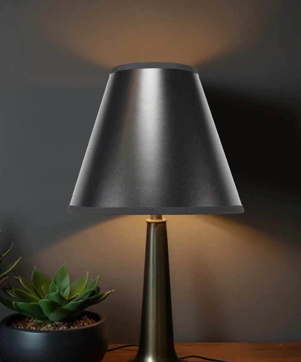 Empire Lampshade | Hardback Parchment | Clip On Fitter | 5x10x8.5