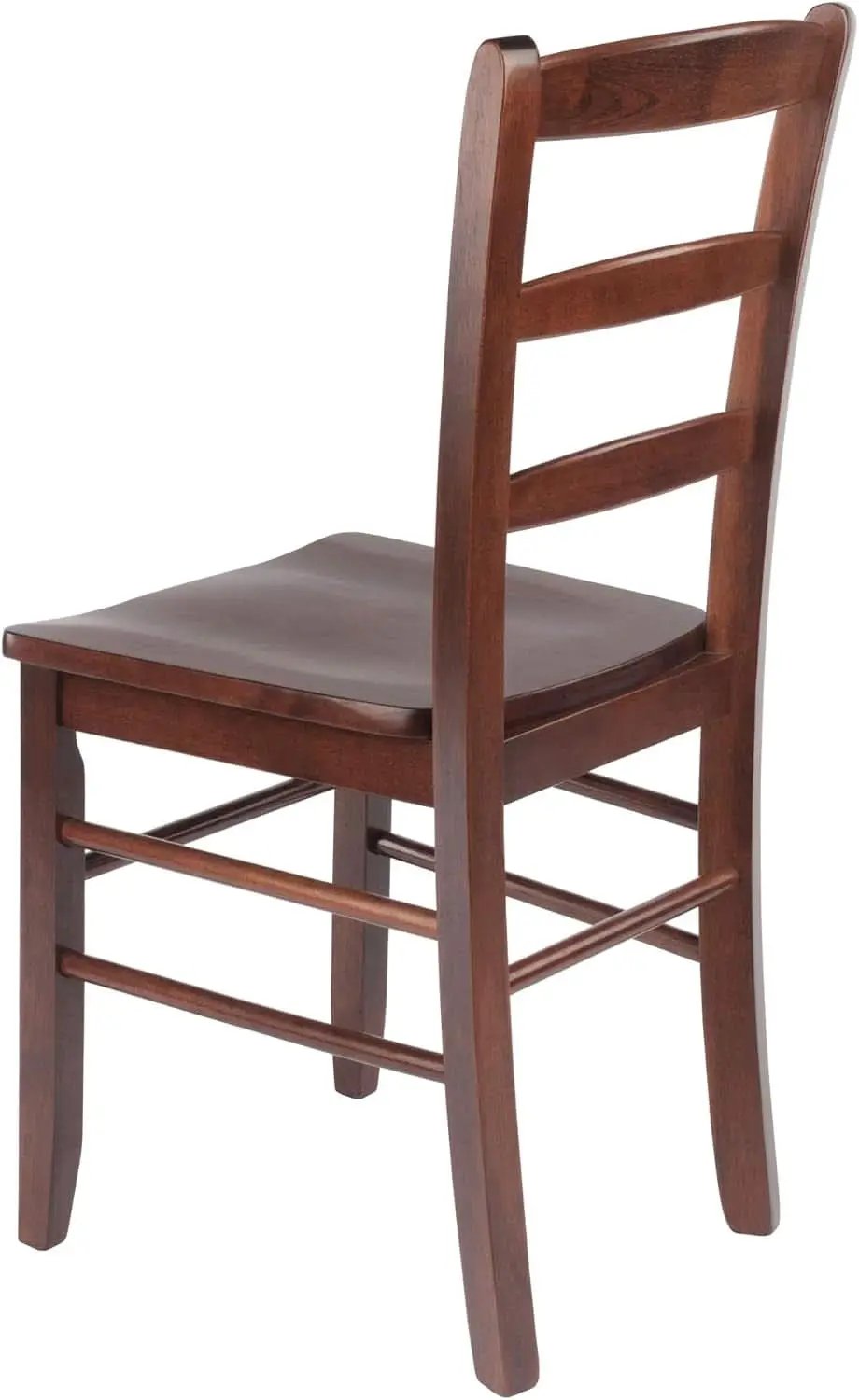 Walnut Ladder-Back Dining Chair Set for Dining Room from PriceLows™