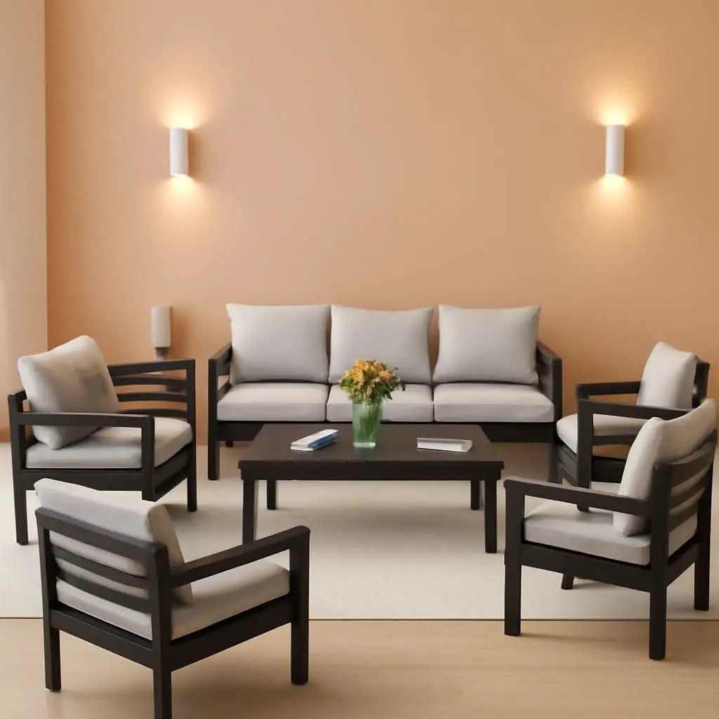Aluminum Patio Set 10 Piece Waterproof Covers Gray from PriceLows™