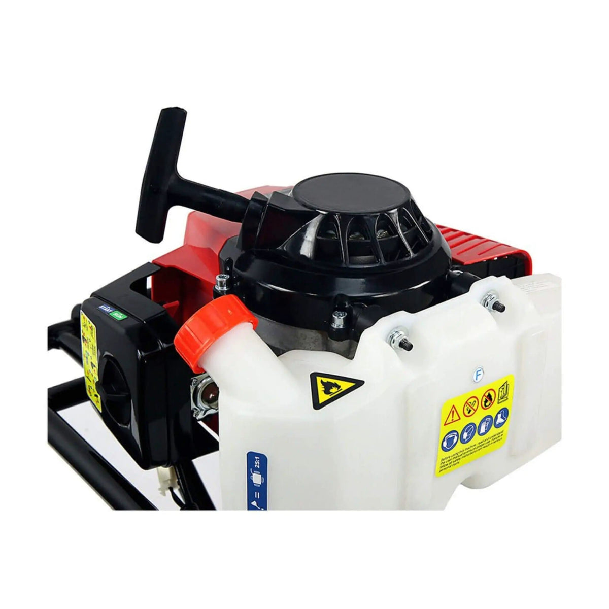 12-Inch 63CC Gasoline Powered Post Hole Digger Earth Auger Machine | 12 Inch | Home Use | Home