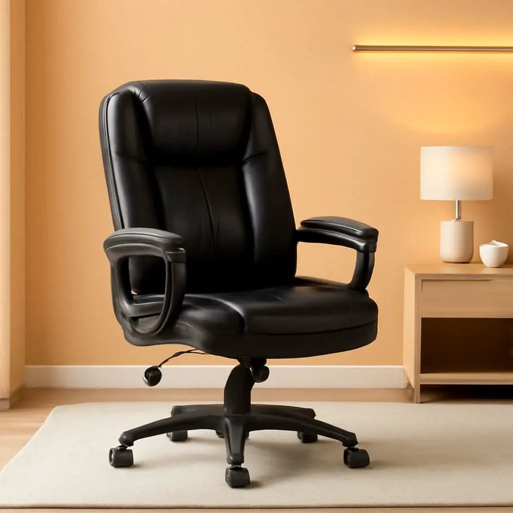 Ergonomic High Back Office Chair for Big and Tall Managers from PriceLows™