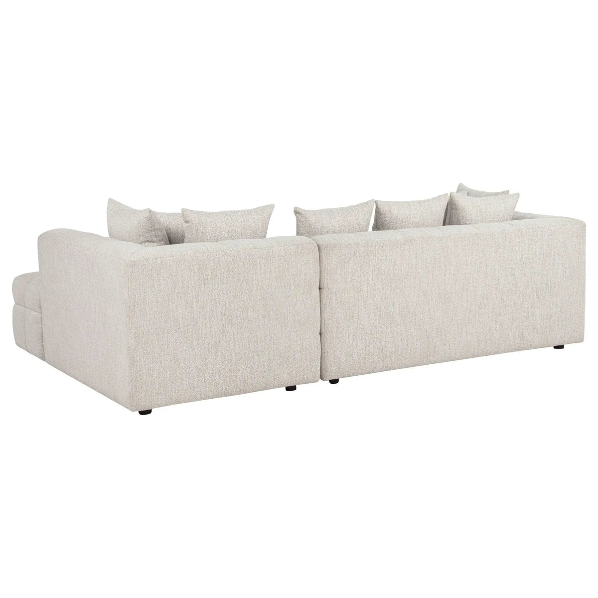 Amara 2-Piece Upholstered Sectional Sofa | 2-Piece Set | Polyester & Fabric | Living Room