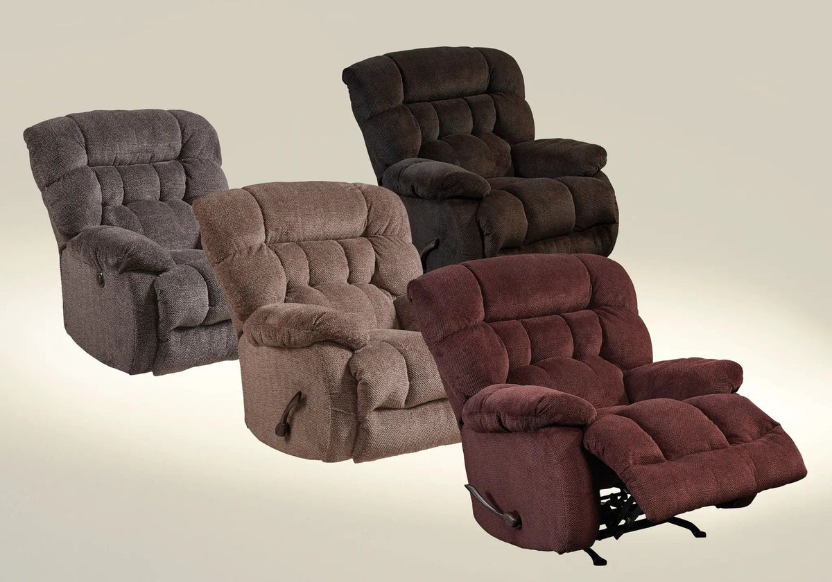 Daly Power Lay Flat Recliner Reclining Chair | 4 Pieces | Polyester & Fabric | Living Room