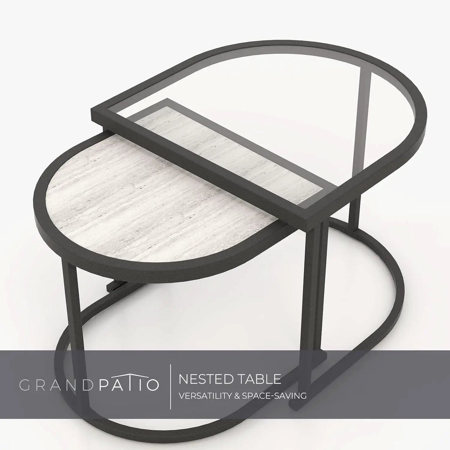 4 Piece Outdoor Wicker Conversation Set With 2 Chairs from PriceLows™