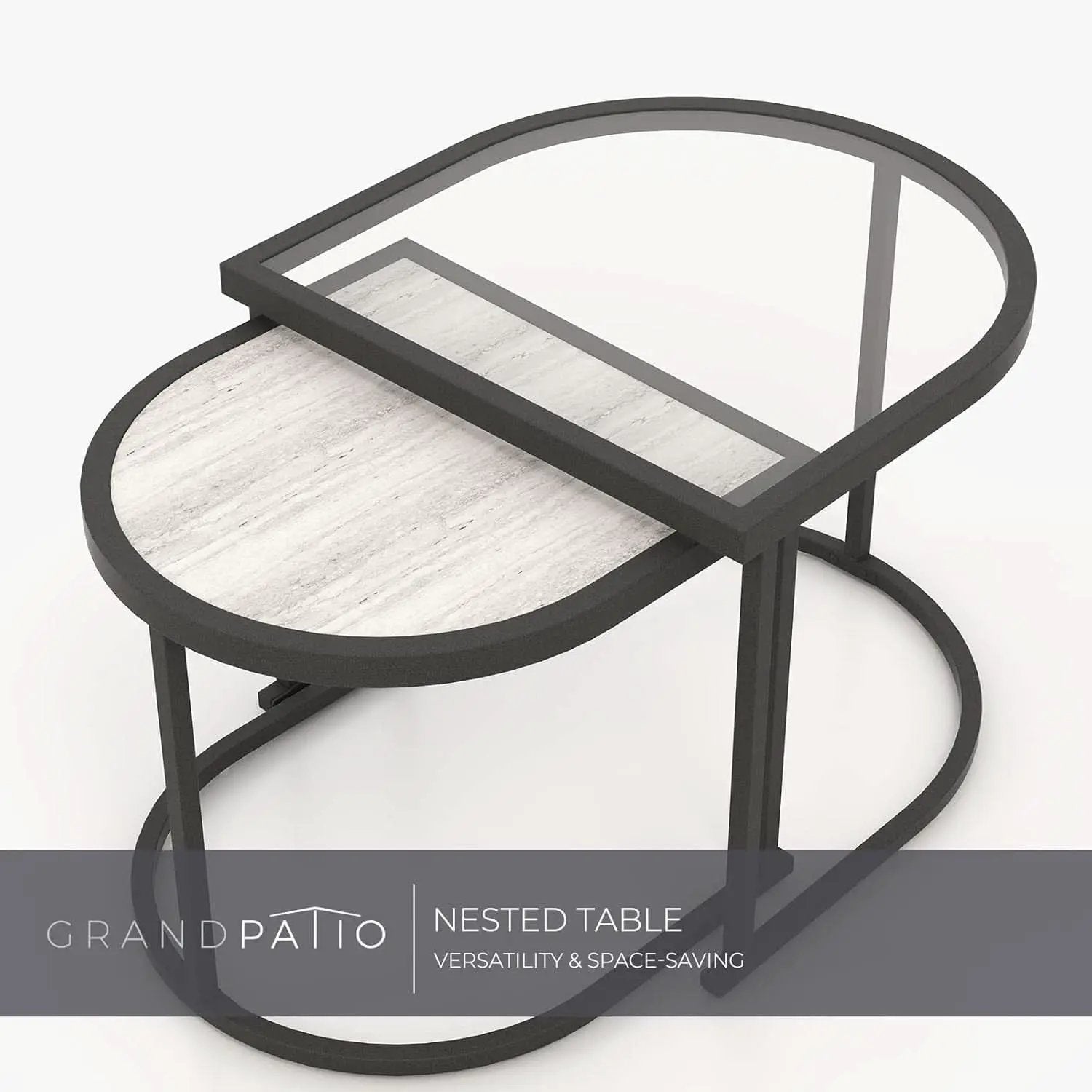 4 Piece Outdoor Wicker Conversation Set With 2 Chairs from PriceLows™