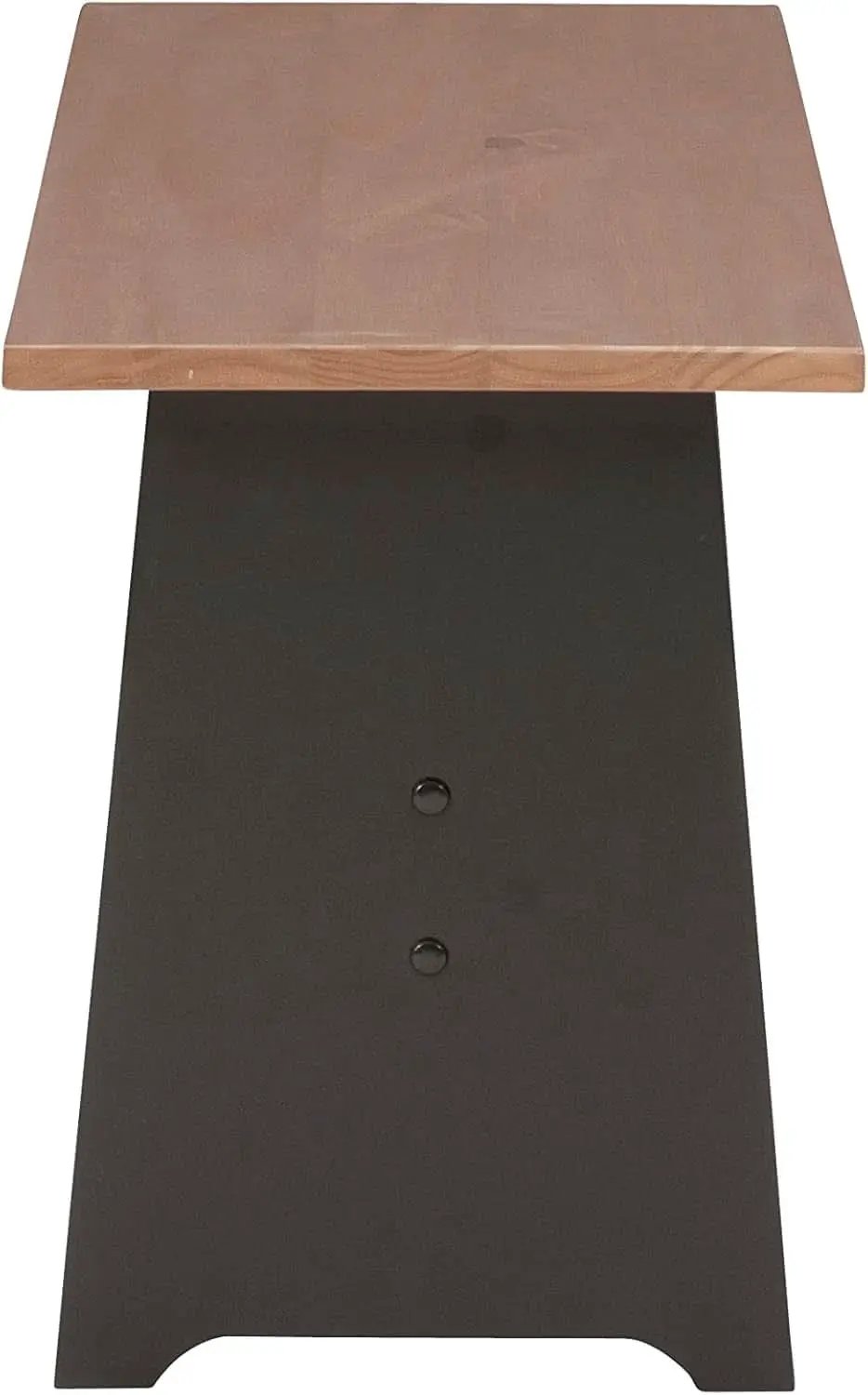 Black Pecan Five Seat Dining Set With Storage Benches from PriceLows™