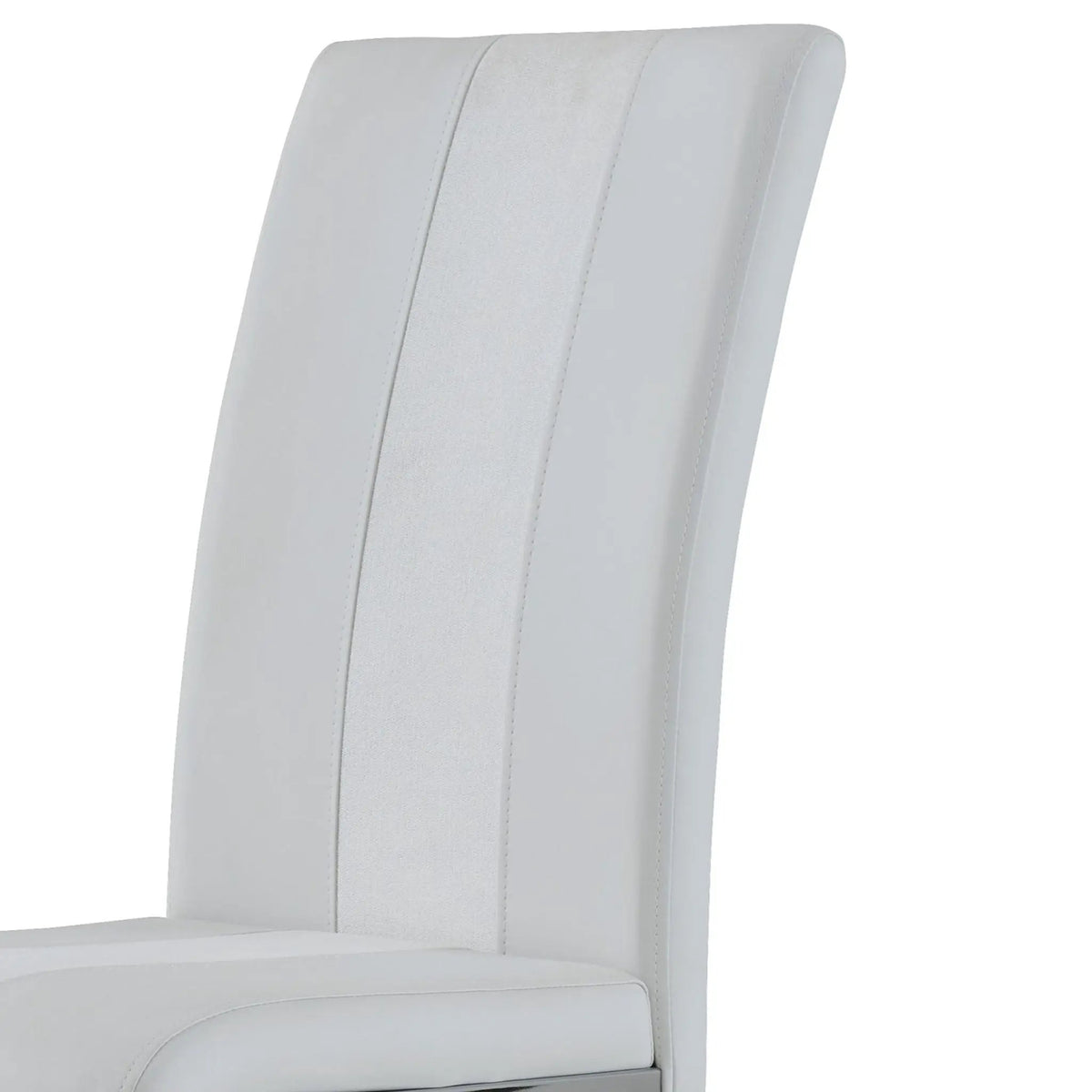 Altis Dining Chairs | Set Of 4 | C-Style Metal Legs | Padded Seats