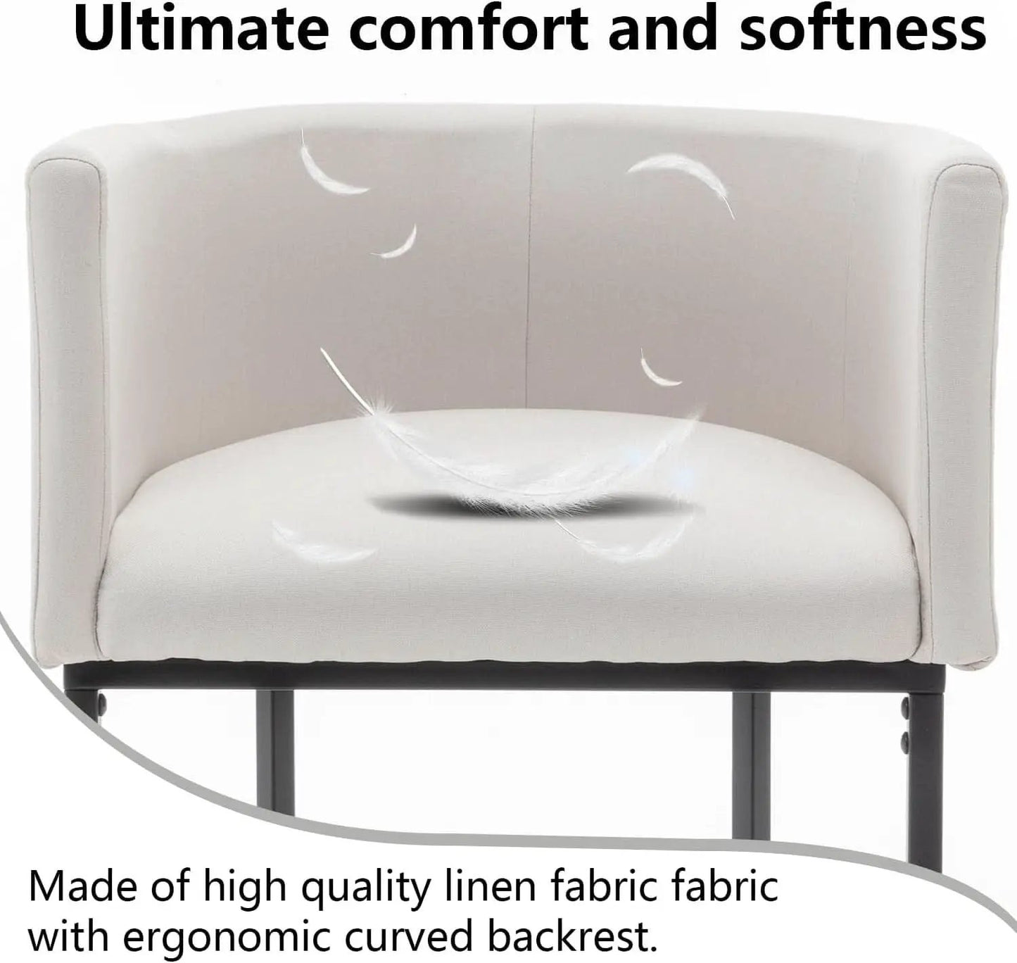 Modern Barrel Counter Height Bar Stools Set of Four from PriceLows™
