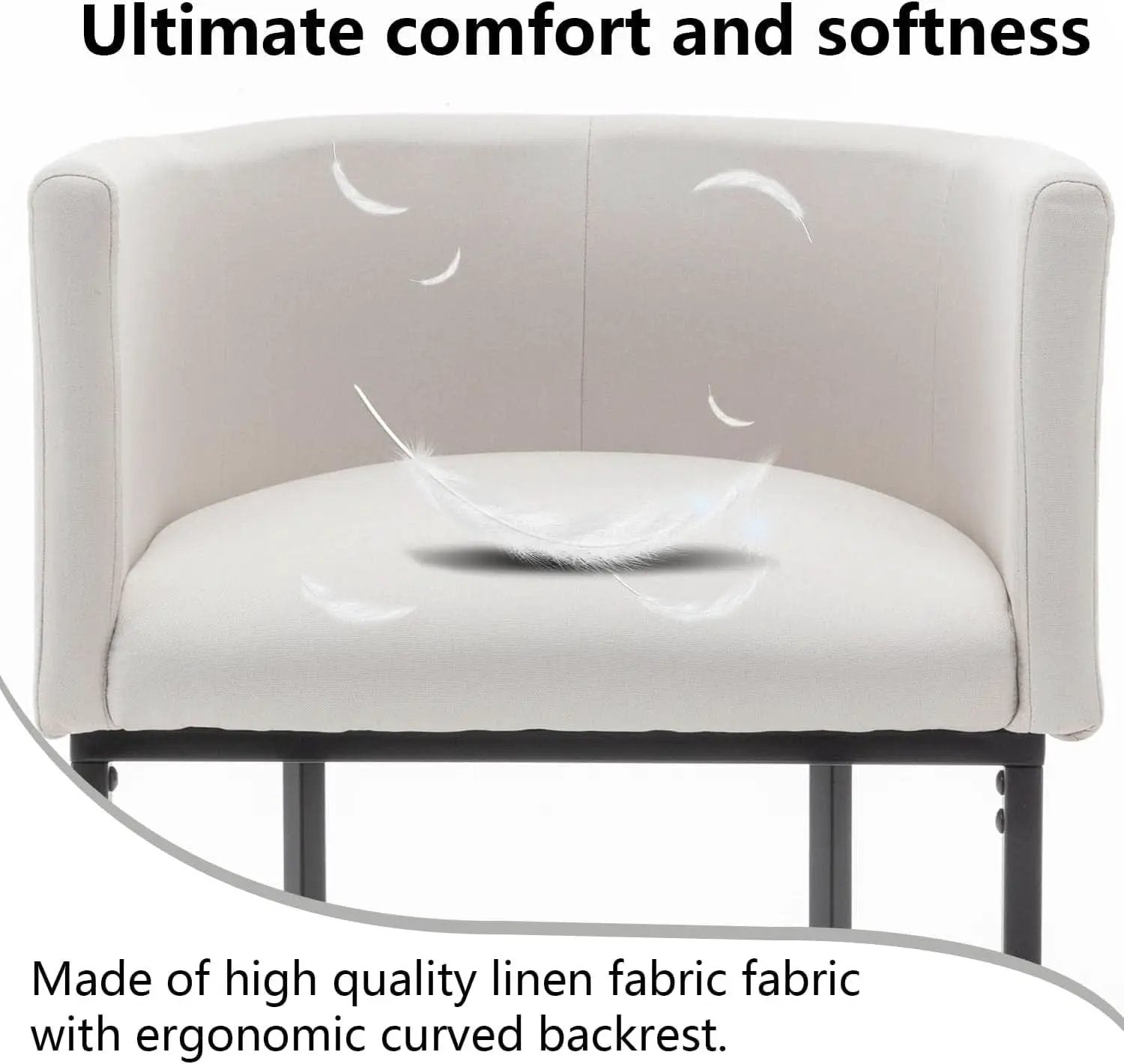 Modern Barrel Counter Height Bar Stools Set of Four from PriceLows™