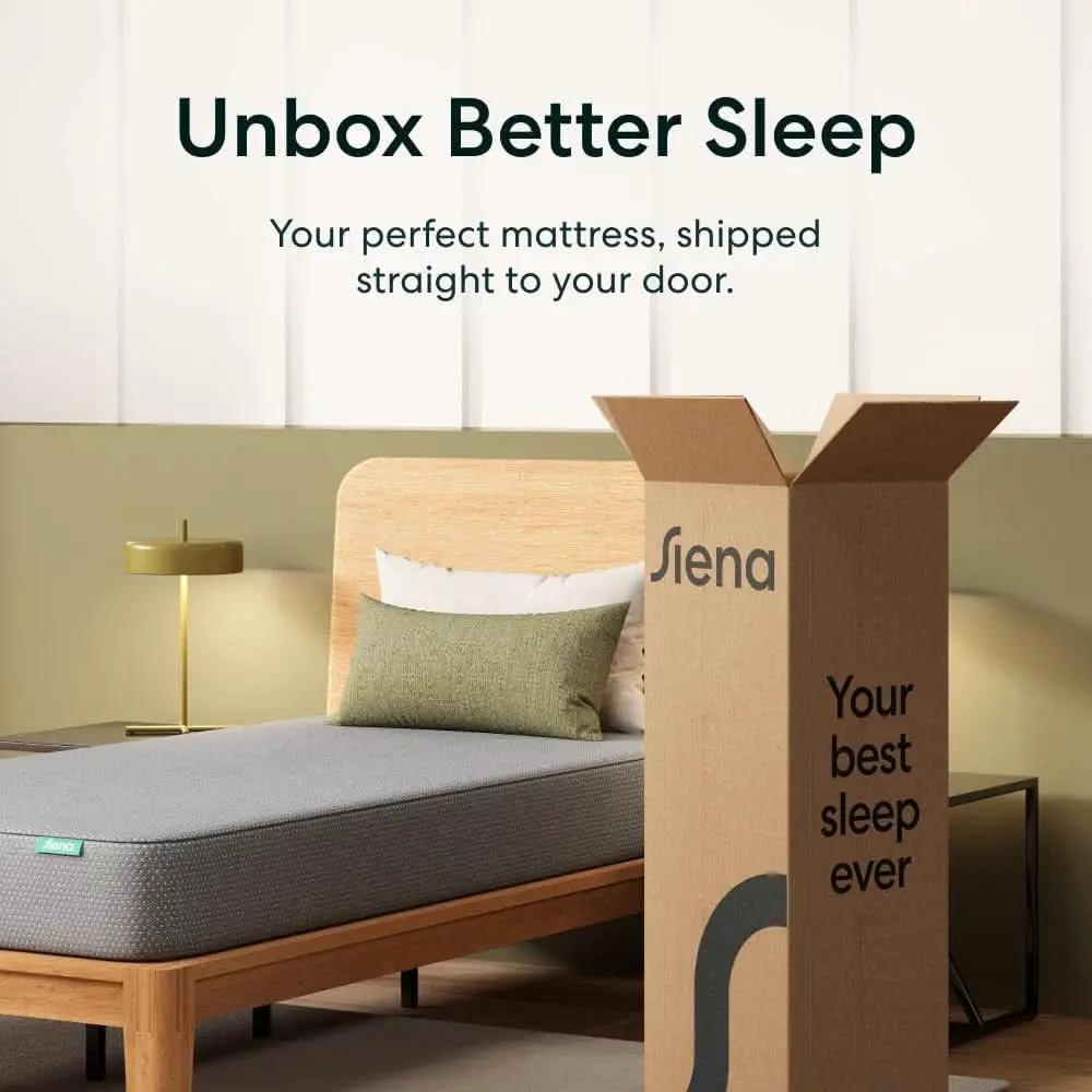 Twin Memory Foam Mattress Medium Firm Night Trial 180 from PriceLows™