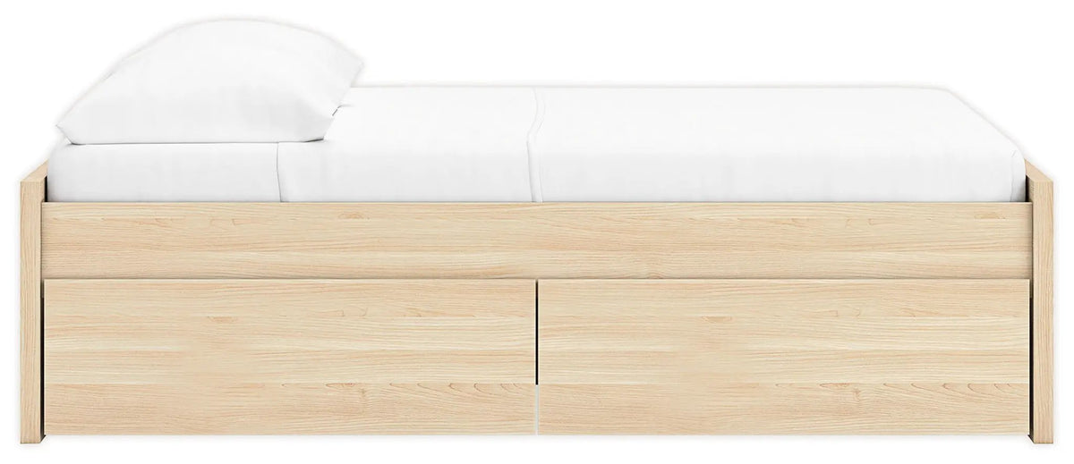 Platform Bed | Four Storage Drawers | Clean Minimal Design