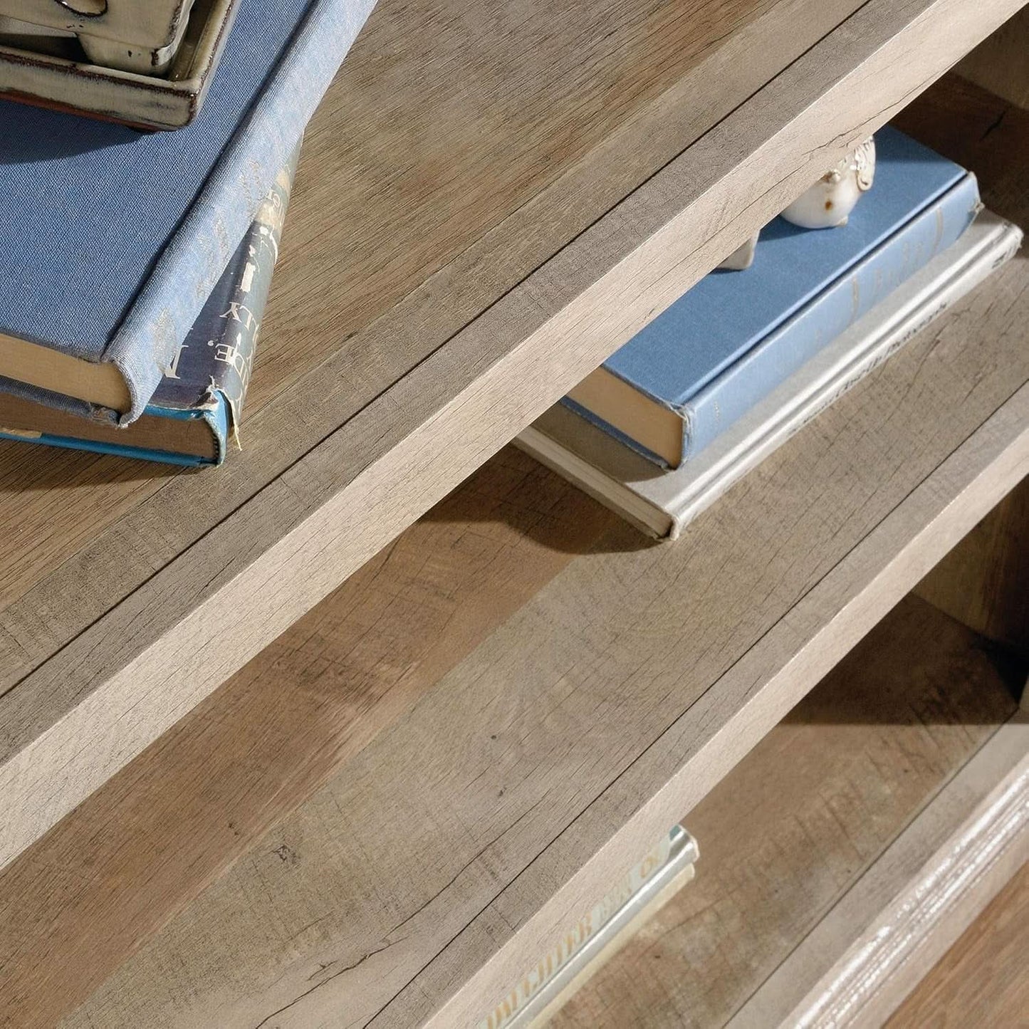 3 Shelf Bookcase In Lintel Oak Finish For Living Room from PriceLows™