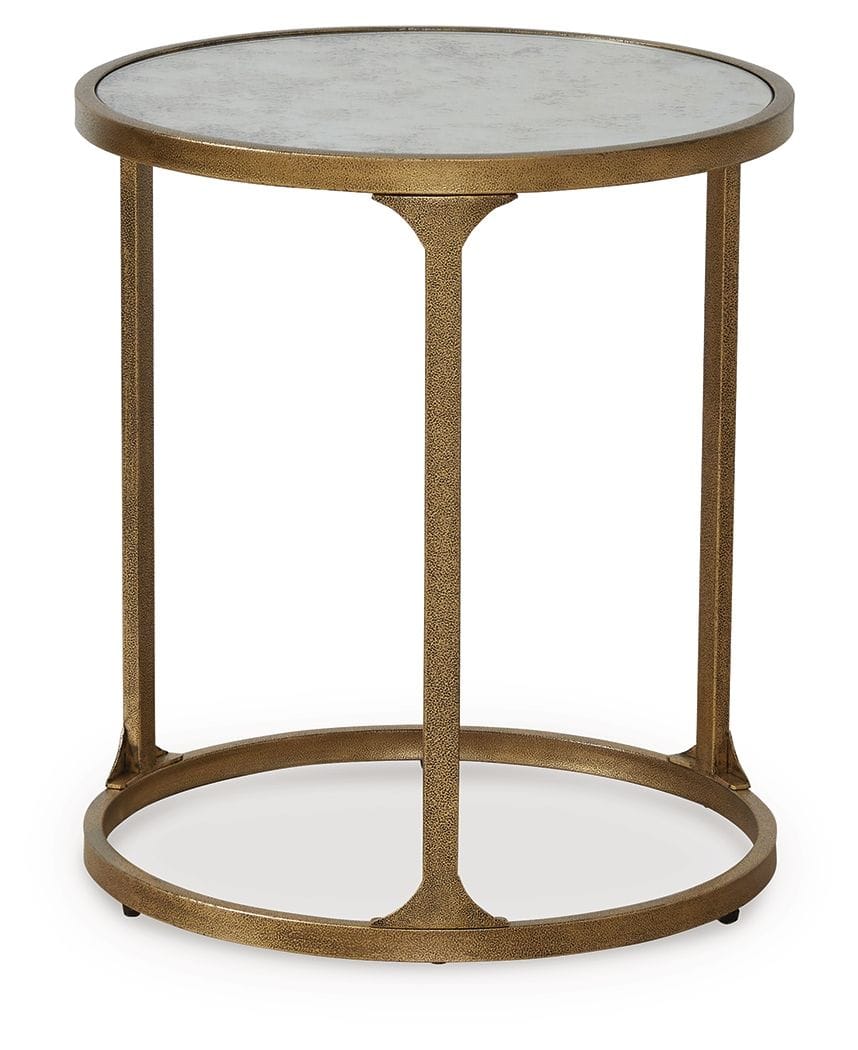 Korajane Table | 2 Pieces | Faux Marble & Tempered Glass | Living Room