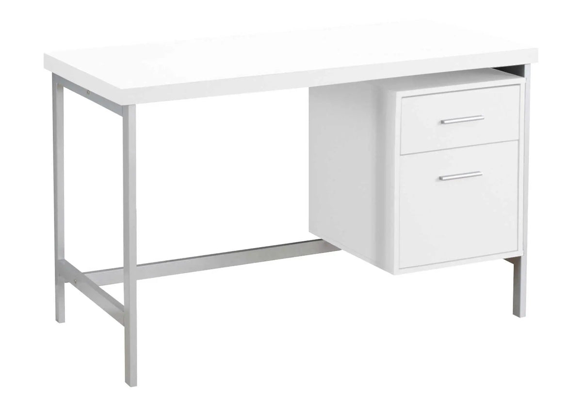 Modern Computer Desk | Left Right Set-Up | File Drawer | Laminate Finish