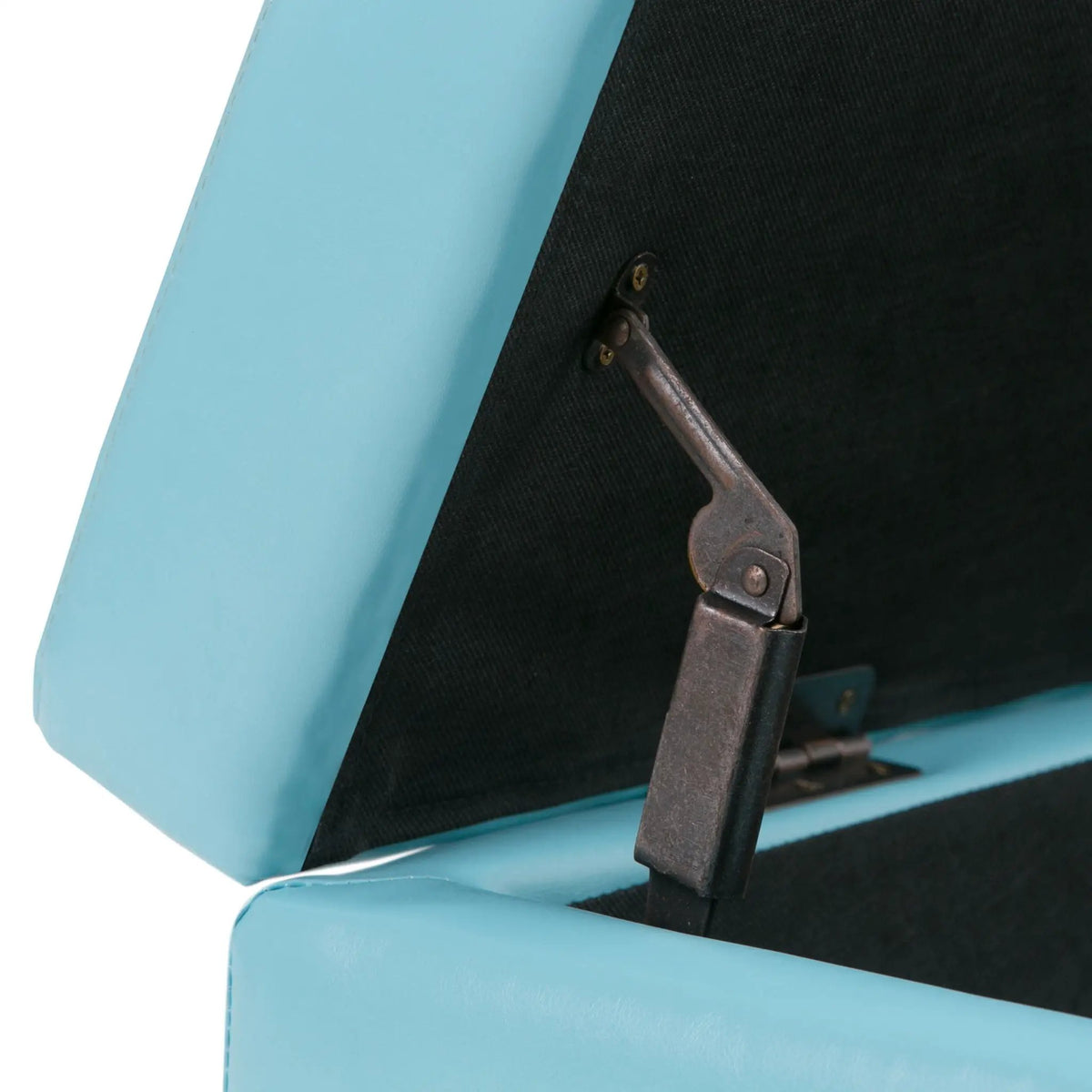 Storage Ottoman Bench | Solid Wood Frame | High Density Foam
