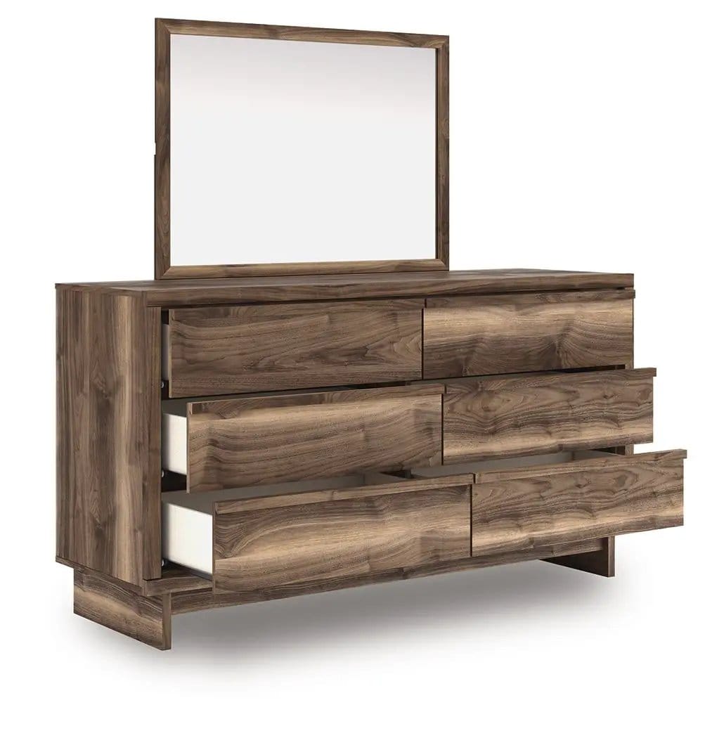 Chirason Six Drawers Dresser | 2 Pieces | Bedroom Furniture | Bedroom