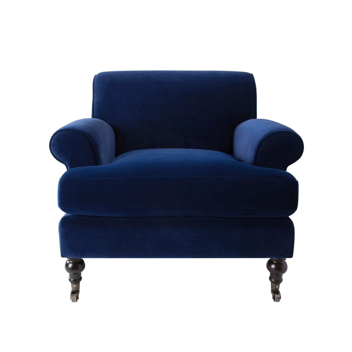 Alana Lawson Accent Arm Chair With Casters | 2 Pieces | Plywood | Living Room