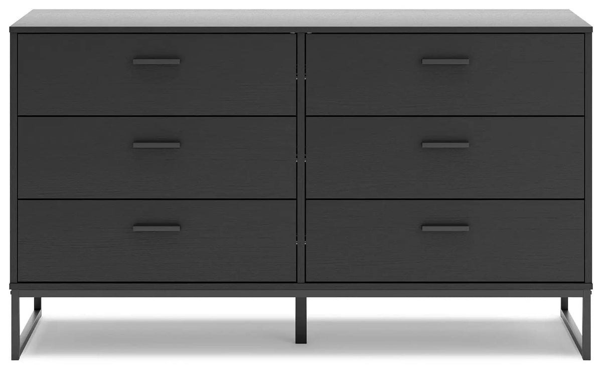 Socalle Six Drawer Dresser | 2 Pieces | Bedroom Furniture | Bedroom