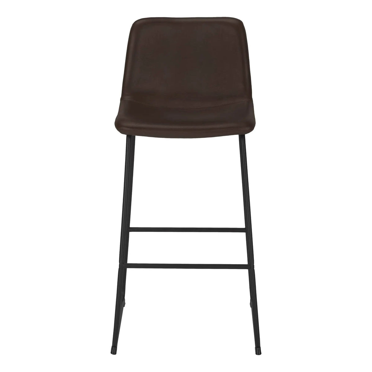 Bar Height Office Chair | Standing Desk Chair | Slim Metal Frame | Contemporary Design