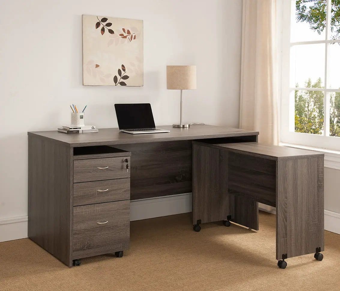 Printer Mobile Stand, Computer Desk, Home Office Desk | 3 Pieces | Home Office Furniture | Home Office