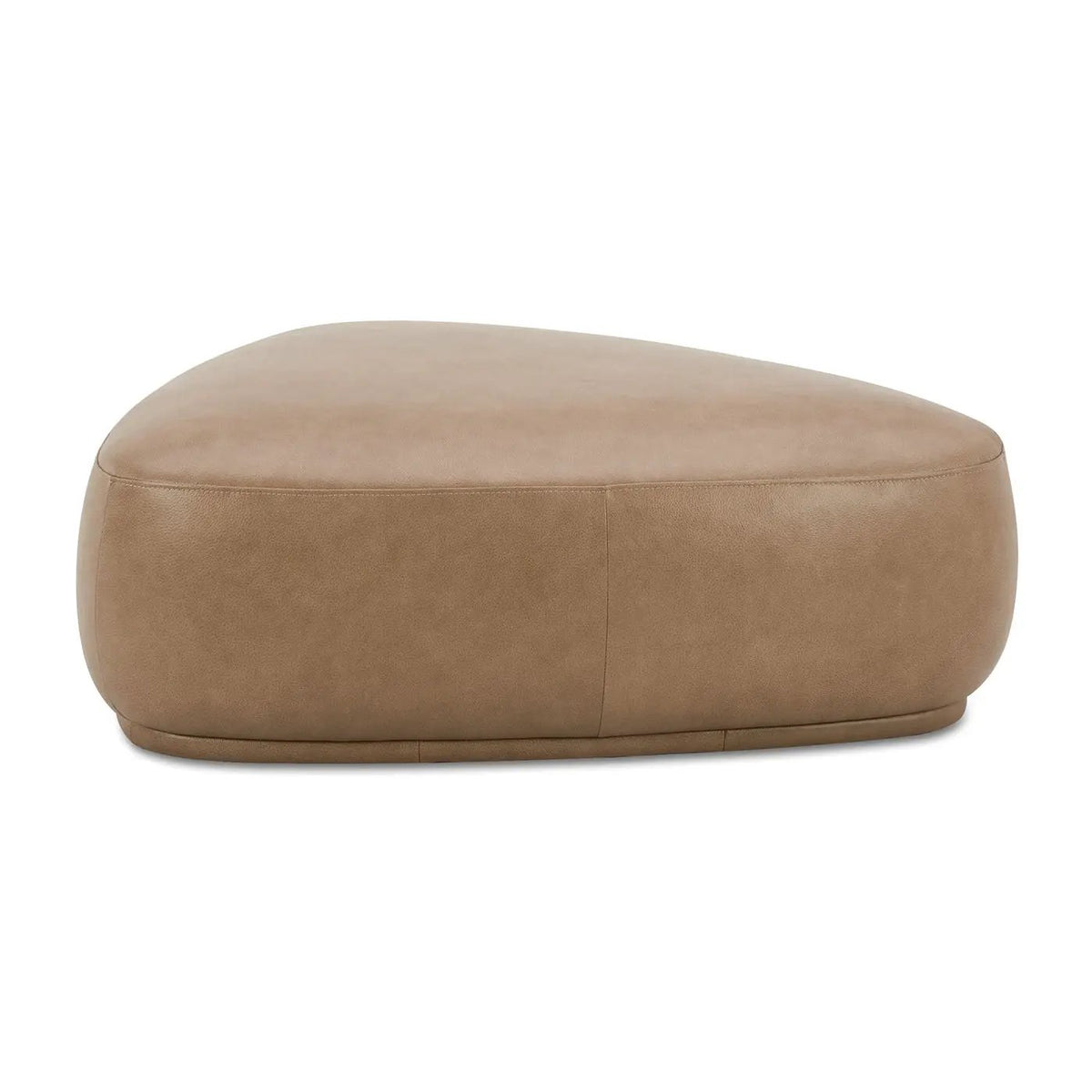 Pebble Cocktail Ottoman | Rounded Triangle Shape | 11-Layer Plywood Frame | Inner Webbing Seating