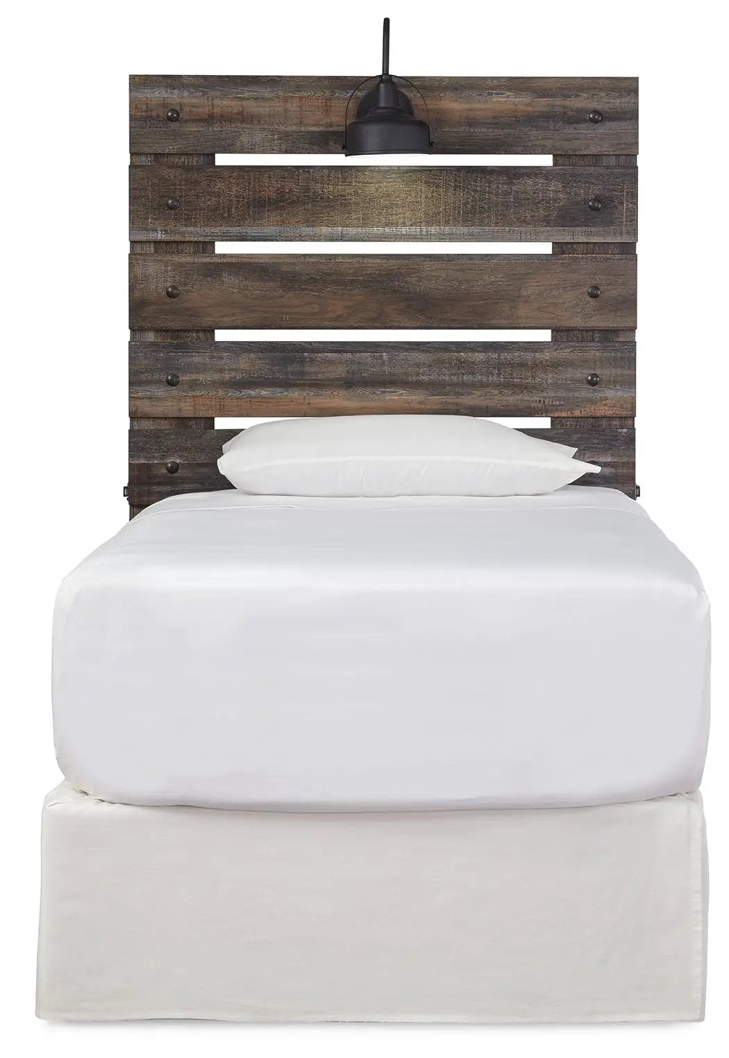 Drystan Panel Headboard | Rustic Industrial Style | 42 Inch Width | 60 Inch Height