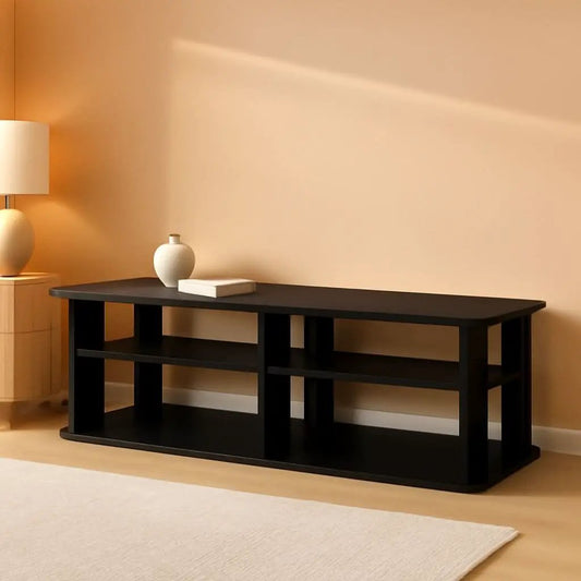 Entertainment Center TV Stand Black For 40 Inch TVs 43 Inch Wide 13 Inch Deep 13 Inch High from PriceLows™