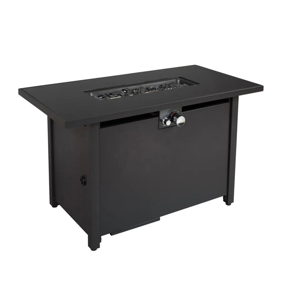 Rectangular Fire Pit | Heavy Steel Frame | Wood Burning