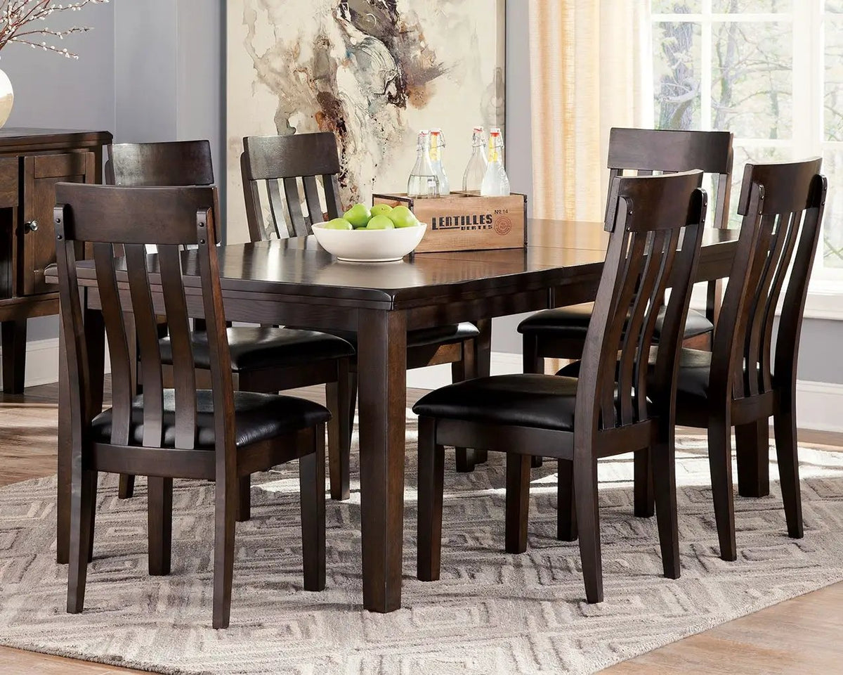 Haddigan Extension Dining Table | Counter Height | 78 Inch Width | Vintage-Inspired Finish