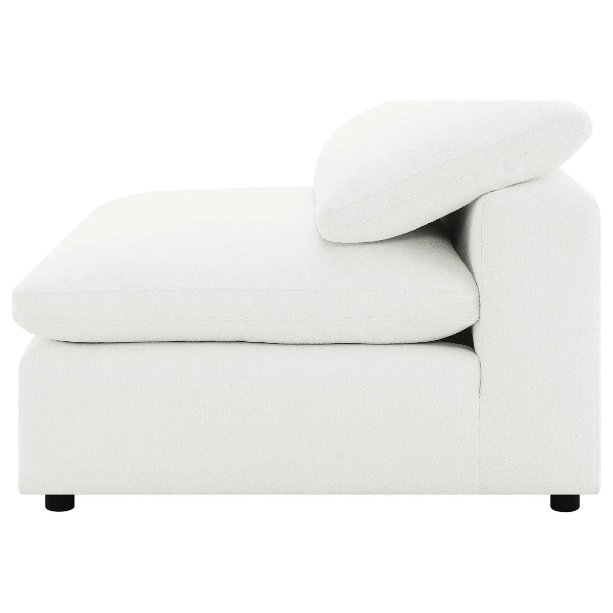 Raleigh 5-piece Boucle Upholstered Modular Sectional | 5-Piece Set | Boucle & Fabric | Ivory