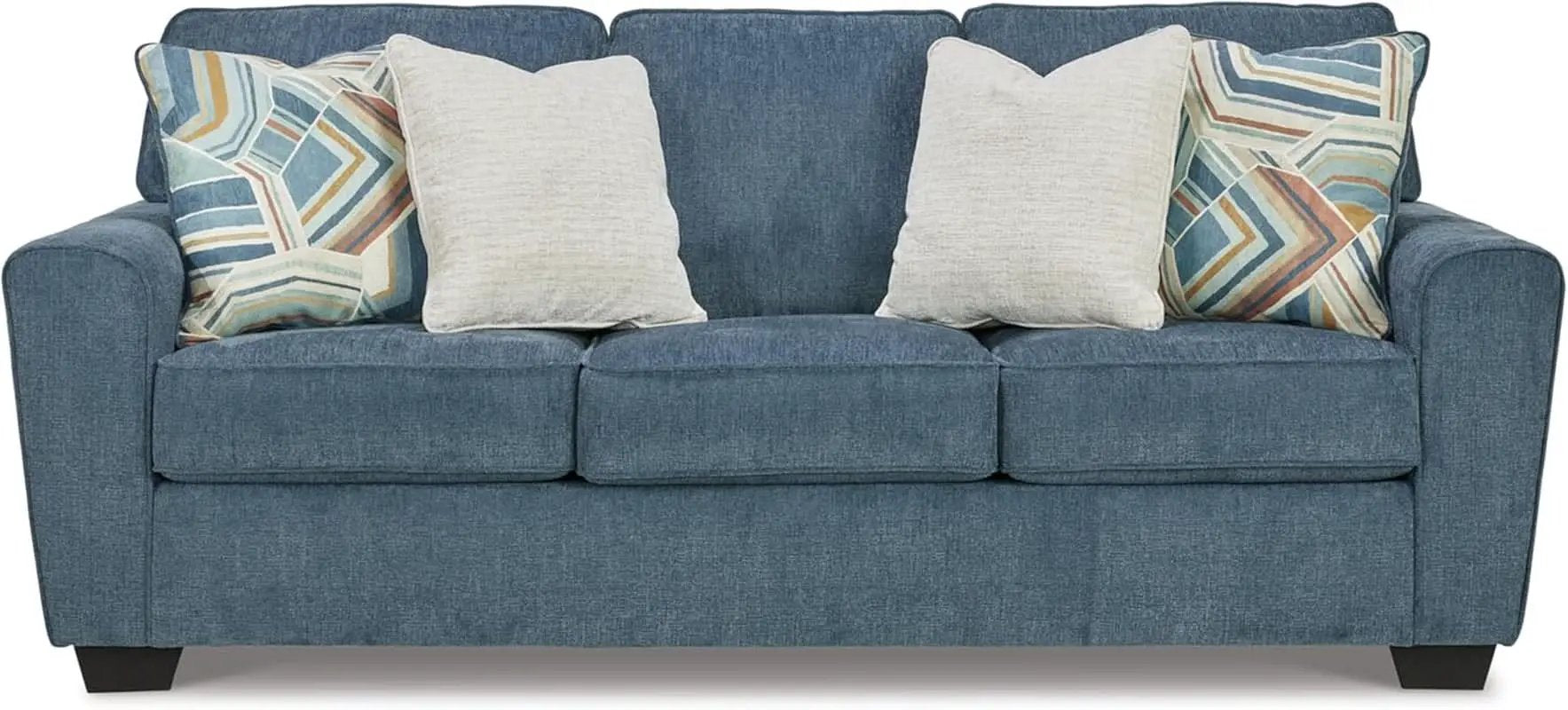 Blue Queen Stainresistant Memory Foam Sleeper Sofa from PriceLows™