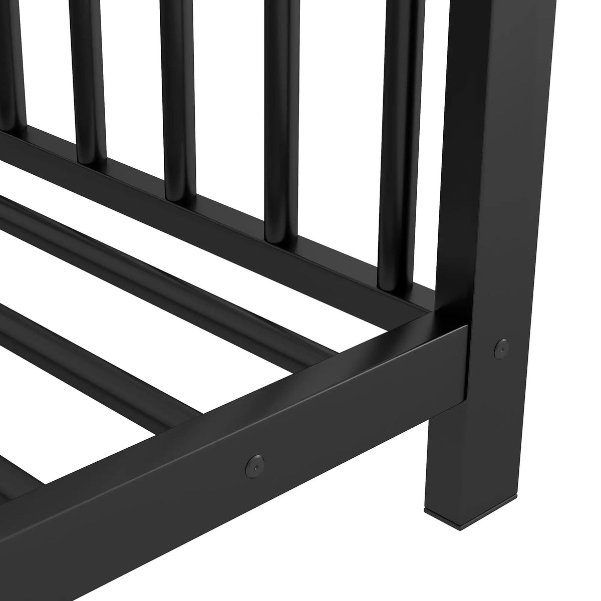 Metal House Platform Bed With Modern Design And Durable Frame | 77.5 x 40.5 x 63.8 in | Metal | Bedroom
