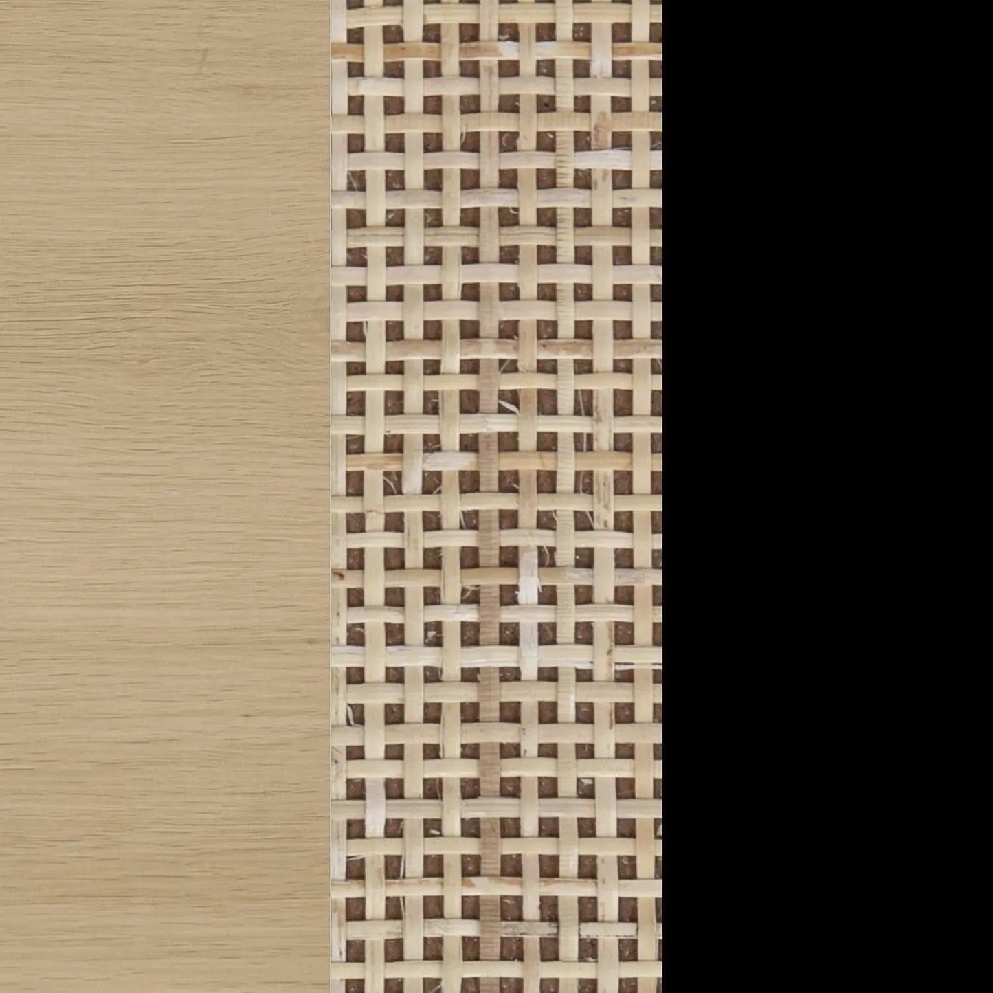 Mina Modern TV Stand With Storage Doors Oak Finish from PriceLows™