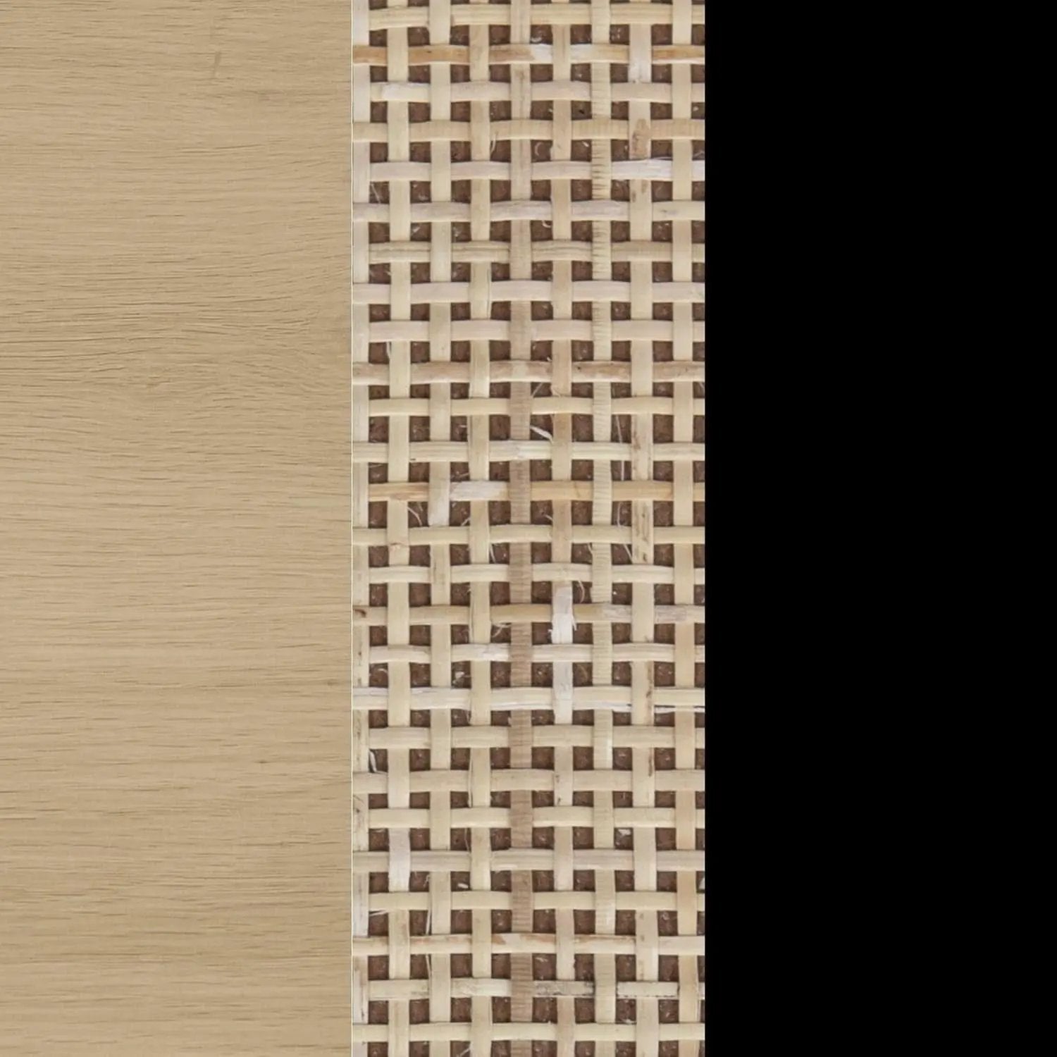 Mina Modern TV Stand With Storage Doors Oak Finish from PriceLows™