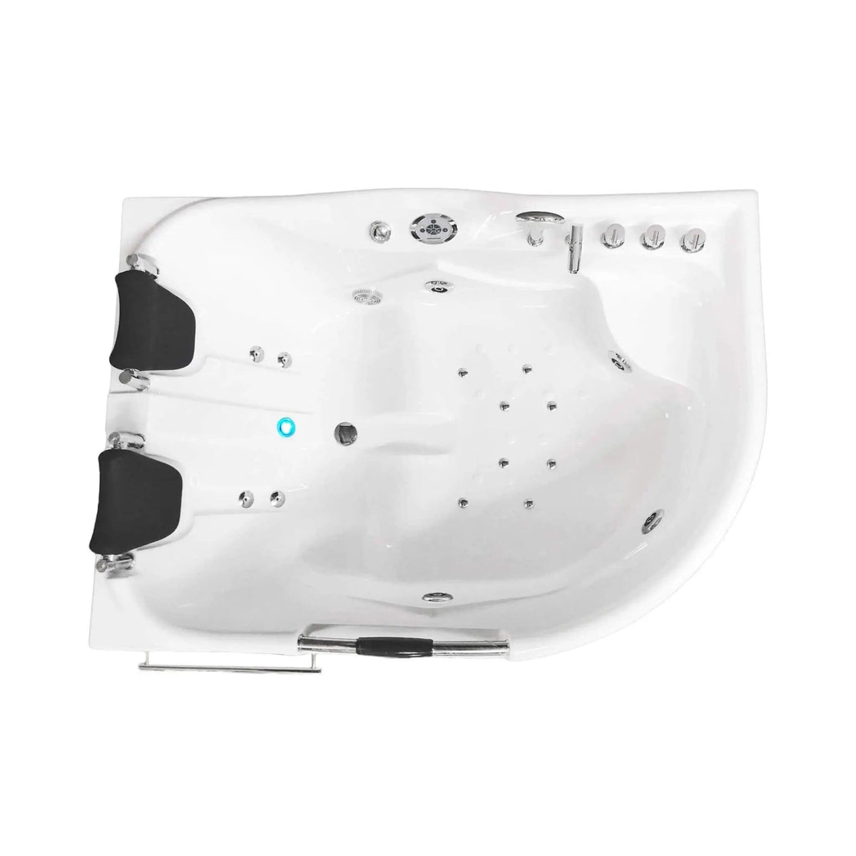 Cayman 67-Inch Premium 2-Person 16-Jet Whirlpool Hydromassage Bathtub | 67 Inch | 2-Person | Bathroom