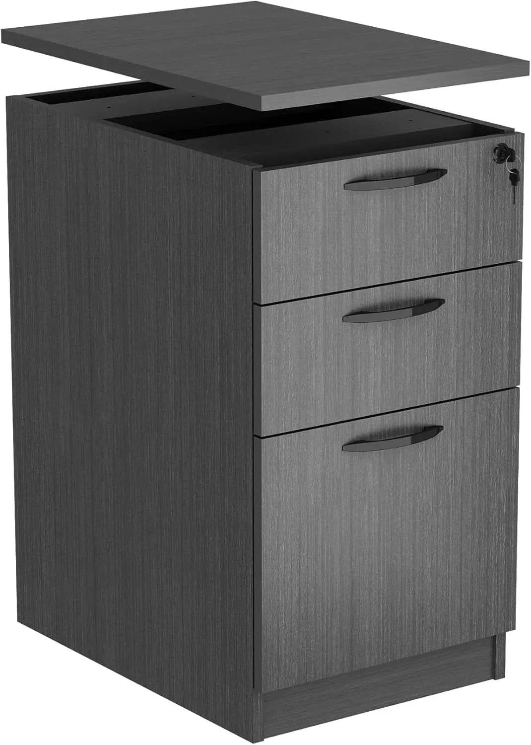 67 Inch U Shaped Executive Desk With 2 Storage Cabinets from PriceLows™