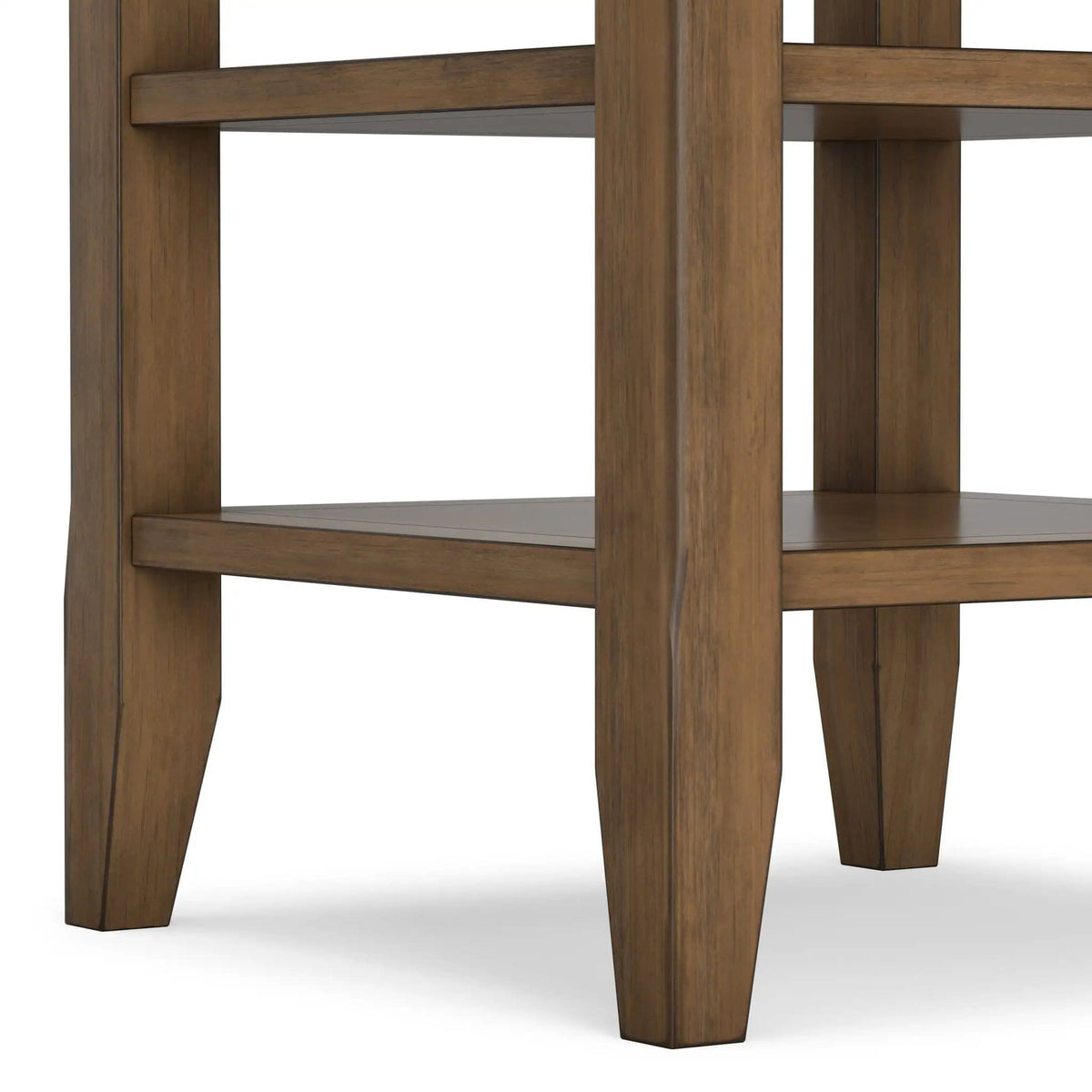 Acadian Transitiona End Table | 19 x 19 x 20 in | Solid Wood | Living Room