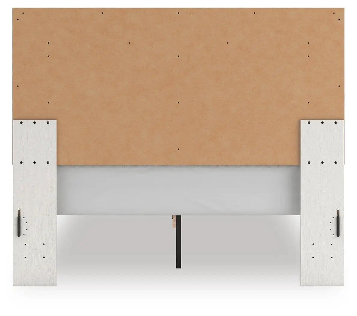 Zuraleus Upholstered Panel Platform Bed With Roll Slats | 4 Pieces | Bedroom Furniture | Bedroom