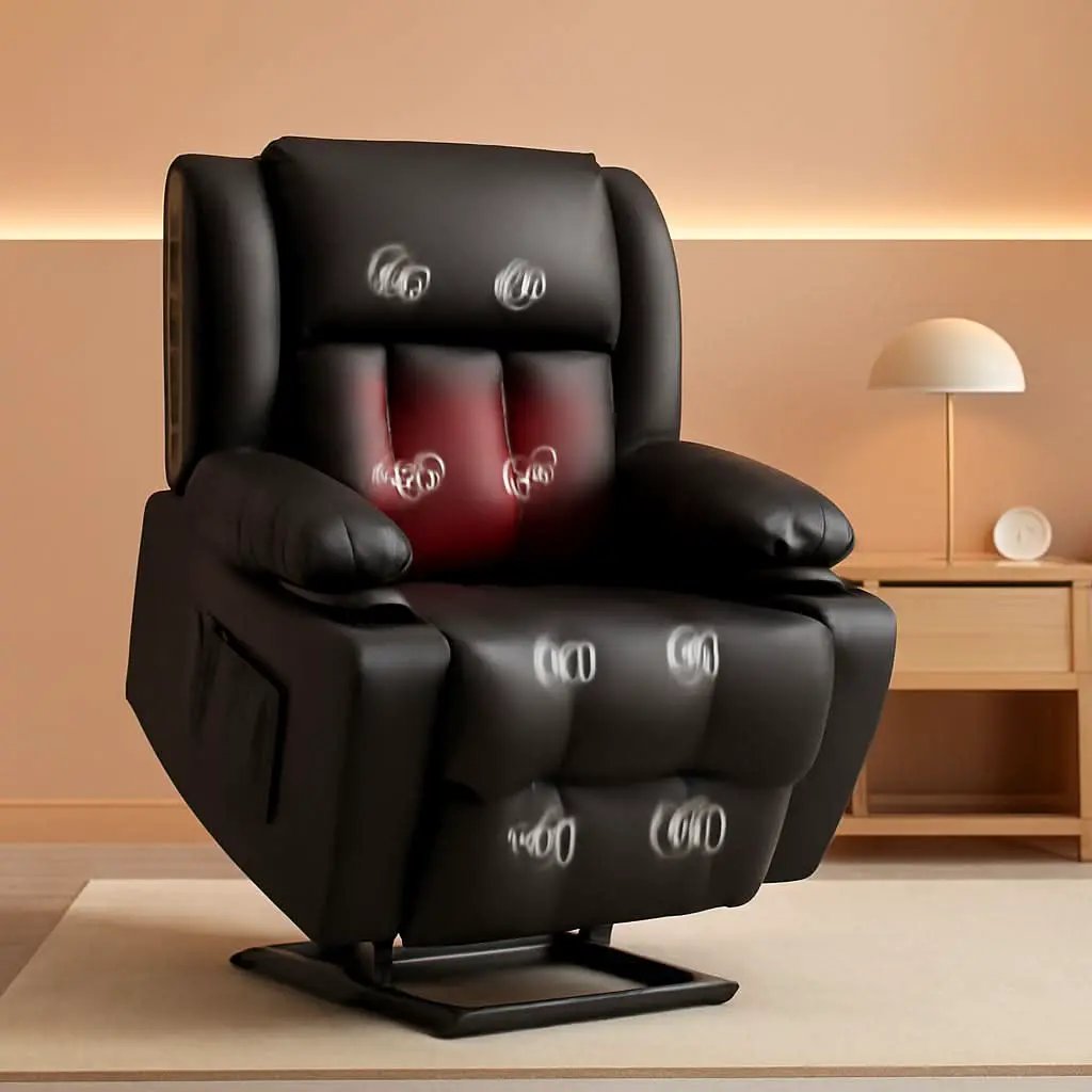 XL31 Power Lift Recliner For Elderly Black Massage from PriceLows™