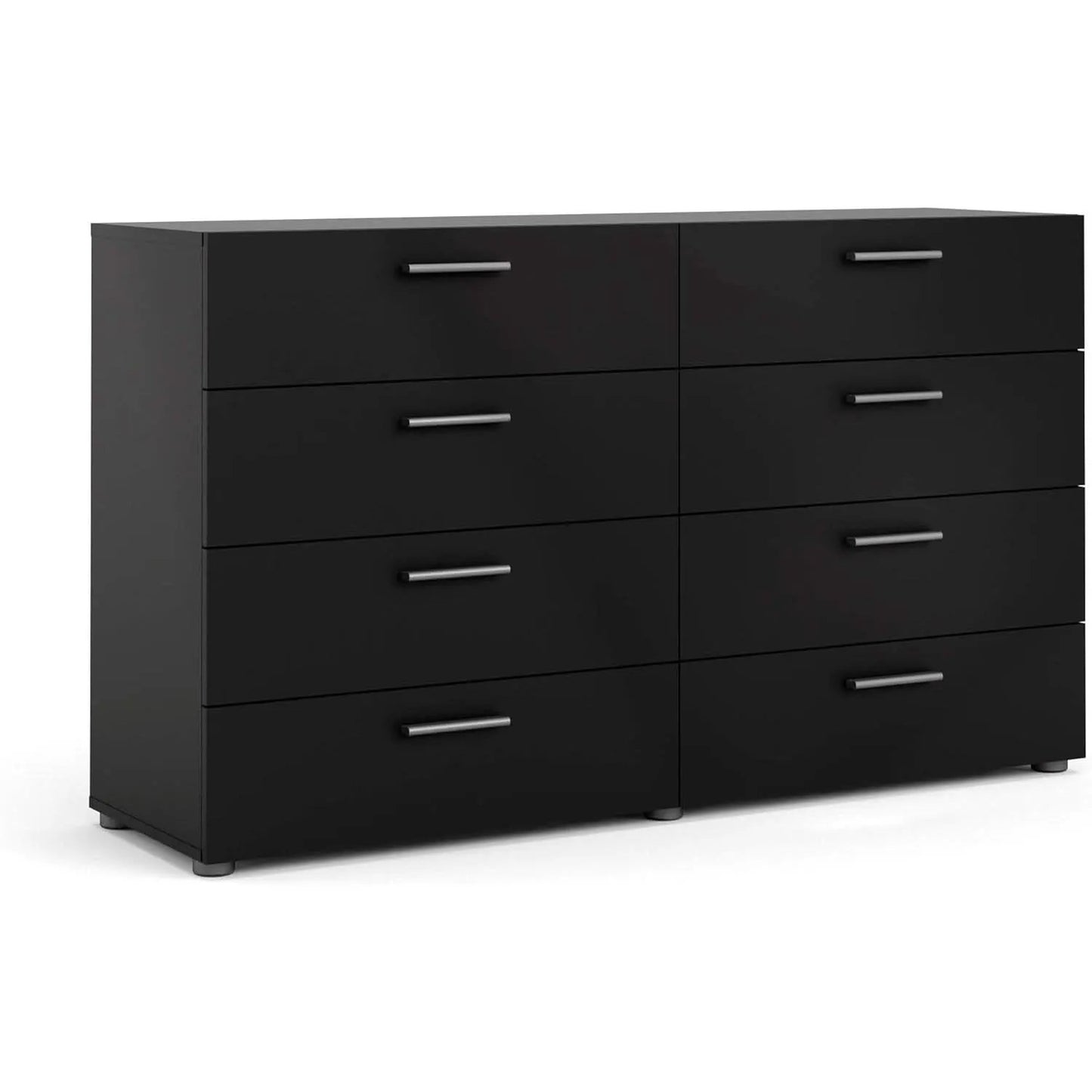 Black 8 Drawer Dresser For Bedroom With Compact Storage from PriceLows™